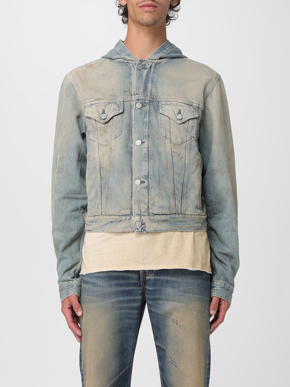 ACNE STUDIOS GIACCA: Giubbotto Acne Studios in denim di cotone , Blue - Img 1
