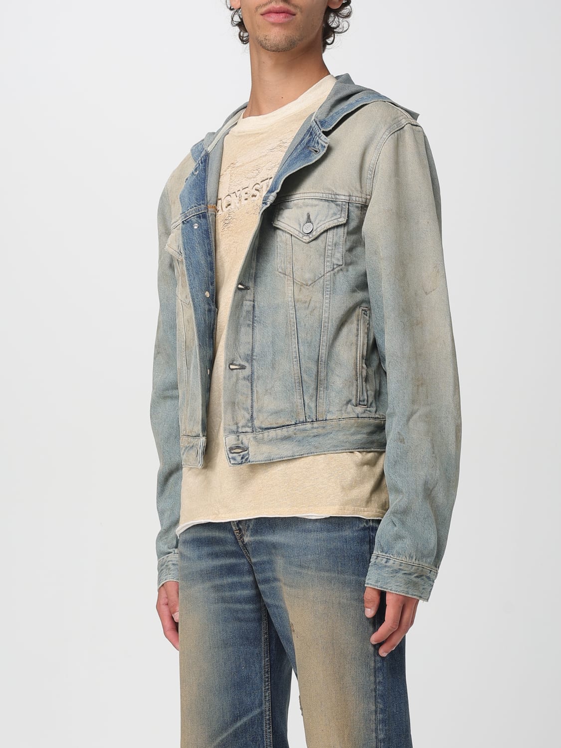 ACNE STUDIOS GIACCA: Giubbotto Acne Studios in denim di cotone , Blue - Img 4
