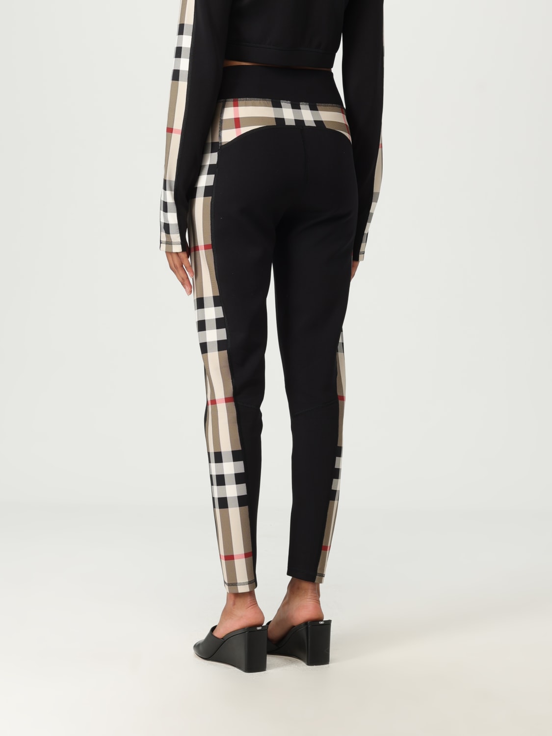 パンツ BURBERRY Woman Pants Black 8072124 BURBERRY: Pants woman - Black | Burberry pants 8072124