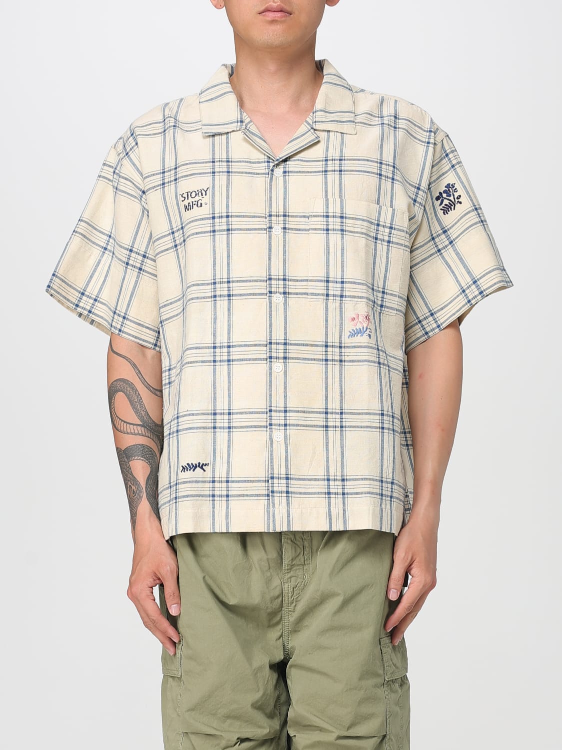 STORY MFG SHIRT: Shirt men Story Mfg., Multicolor - Img 1