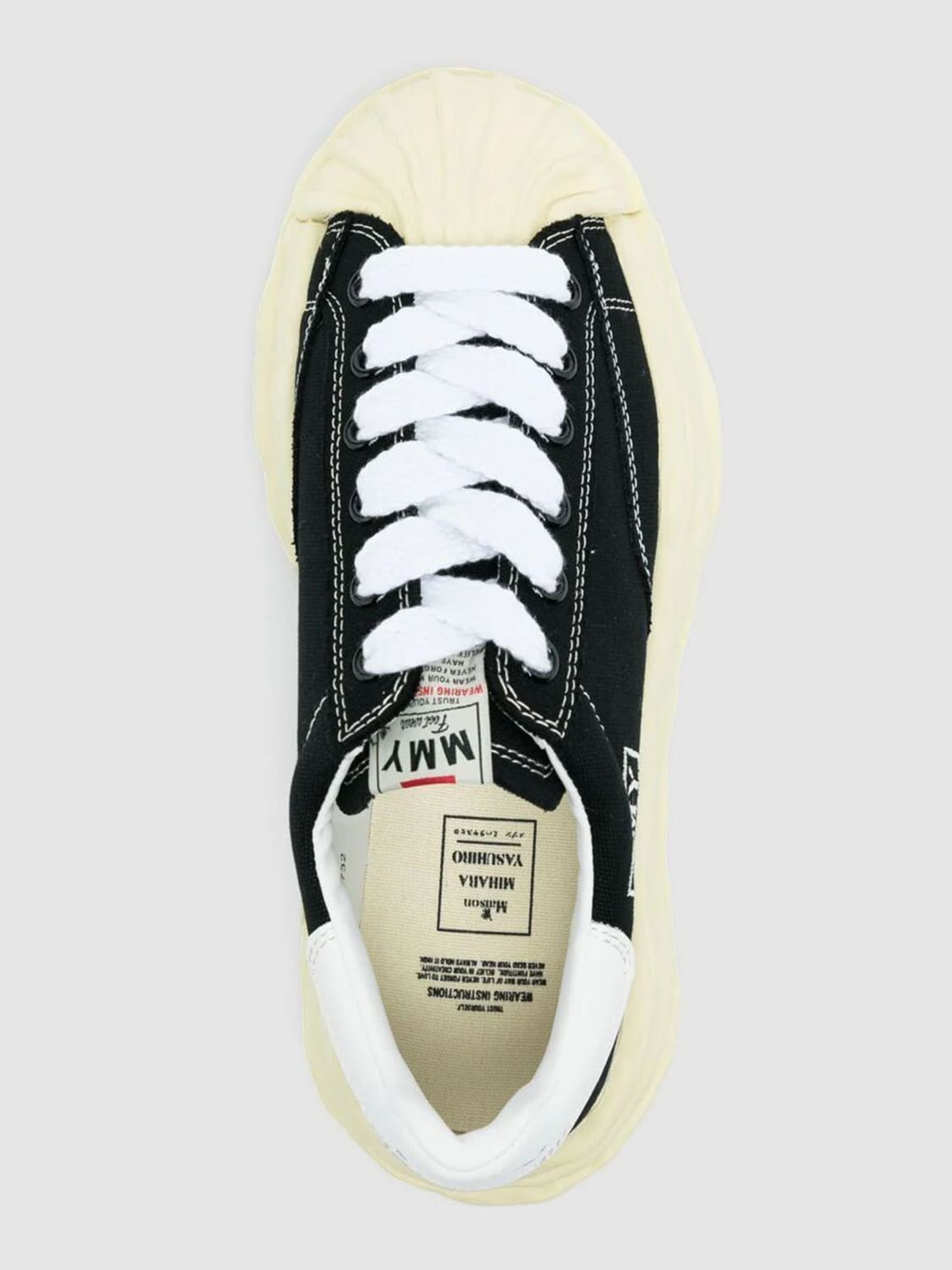 MAISON MIHARA YASUHIRO ZAPATILLAS: Zapatos hombre Maison Mihara Yasuhiro, Negro - Img 4