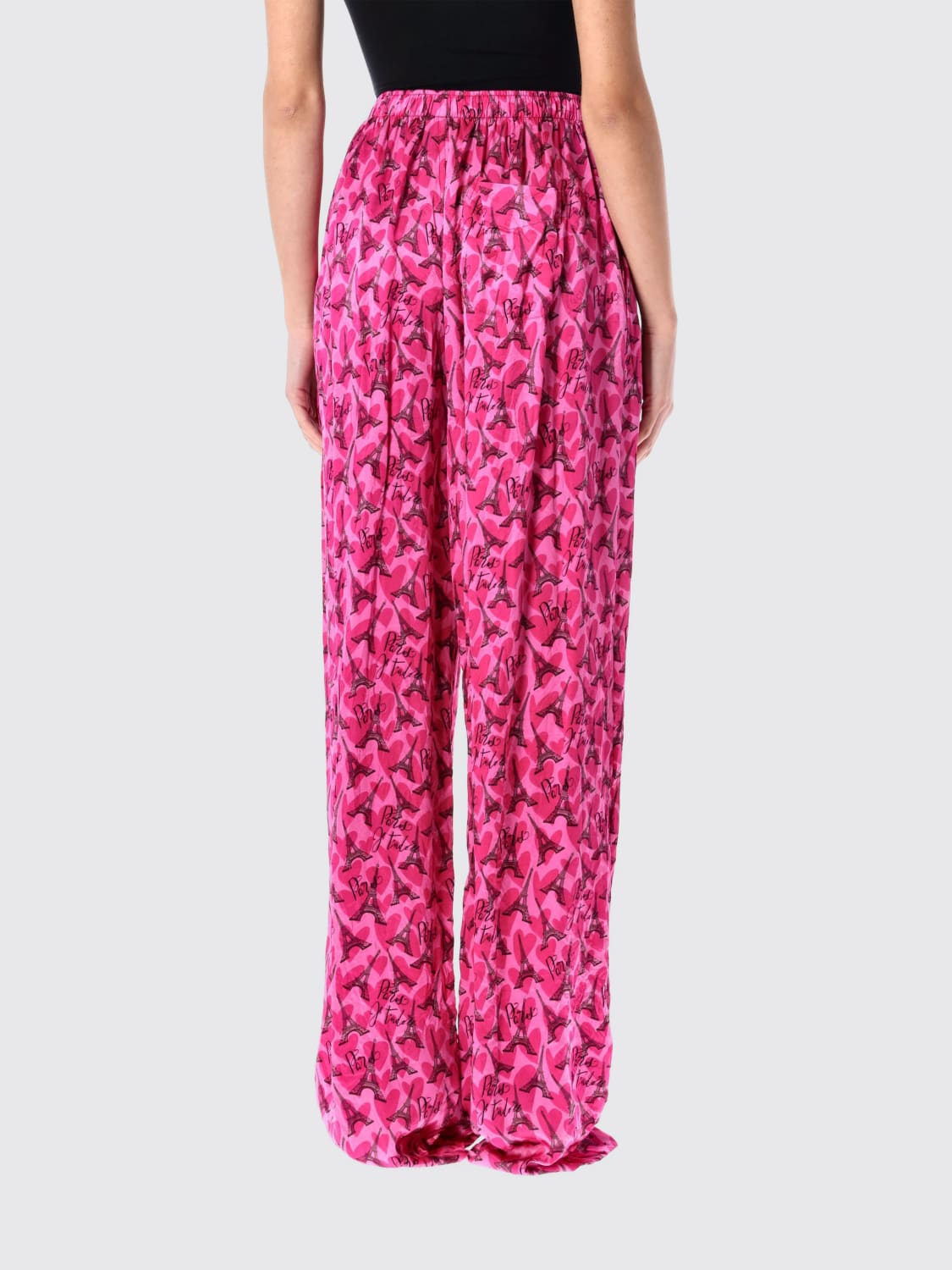 パンツ BALENCIAGA 681822TRLD5 Trousers Pyjama pants BALENCIAGA: Pants woman - Pink | Balenciaga pants