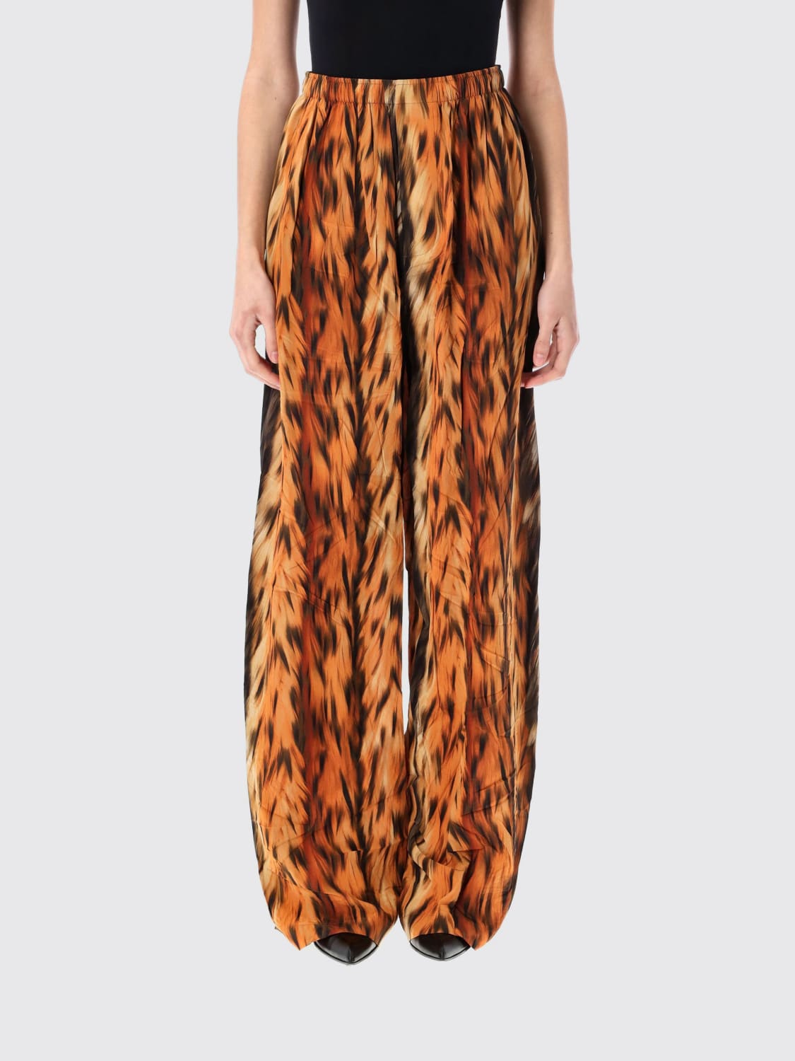 パンツ BALENCIAGA Woman Pants Brown 681822TRLD5 2135 BALENCIAGA: Pants woman - Brown | Balenciaga pants