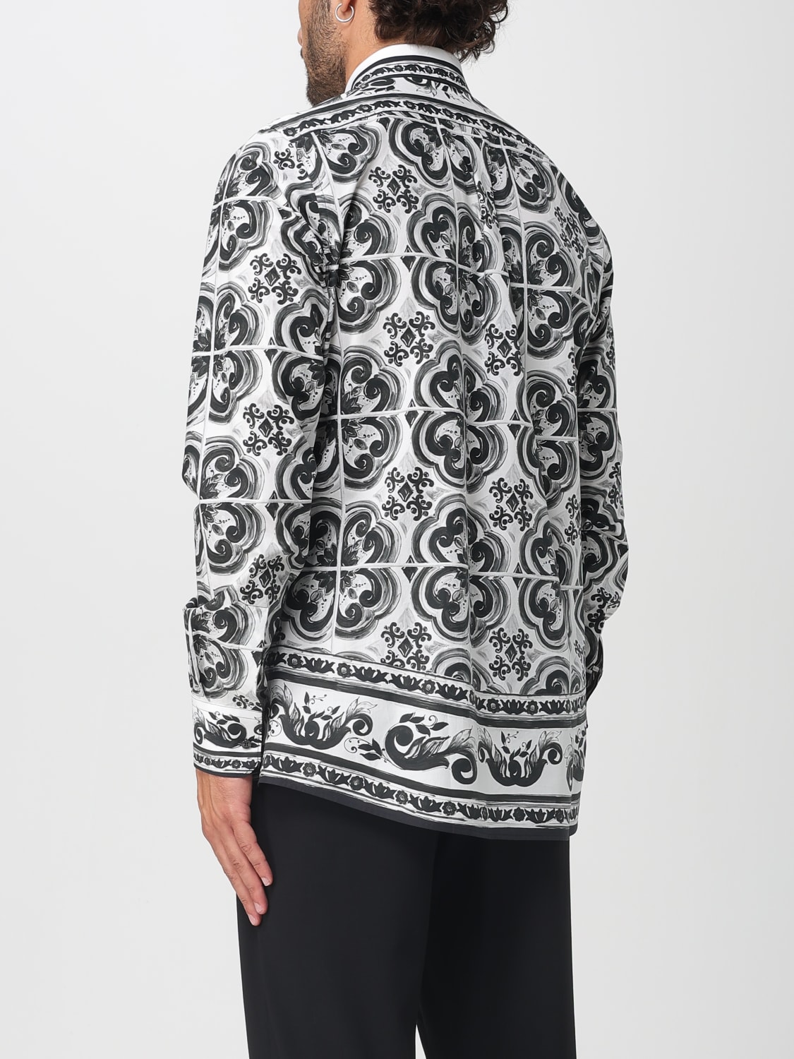 DOLCE & GABBANA CAMISA: Camisa hombre Dolce & Gabbana, Negro - Img 2