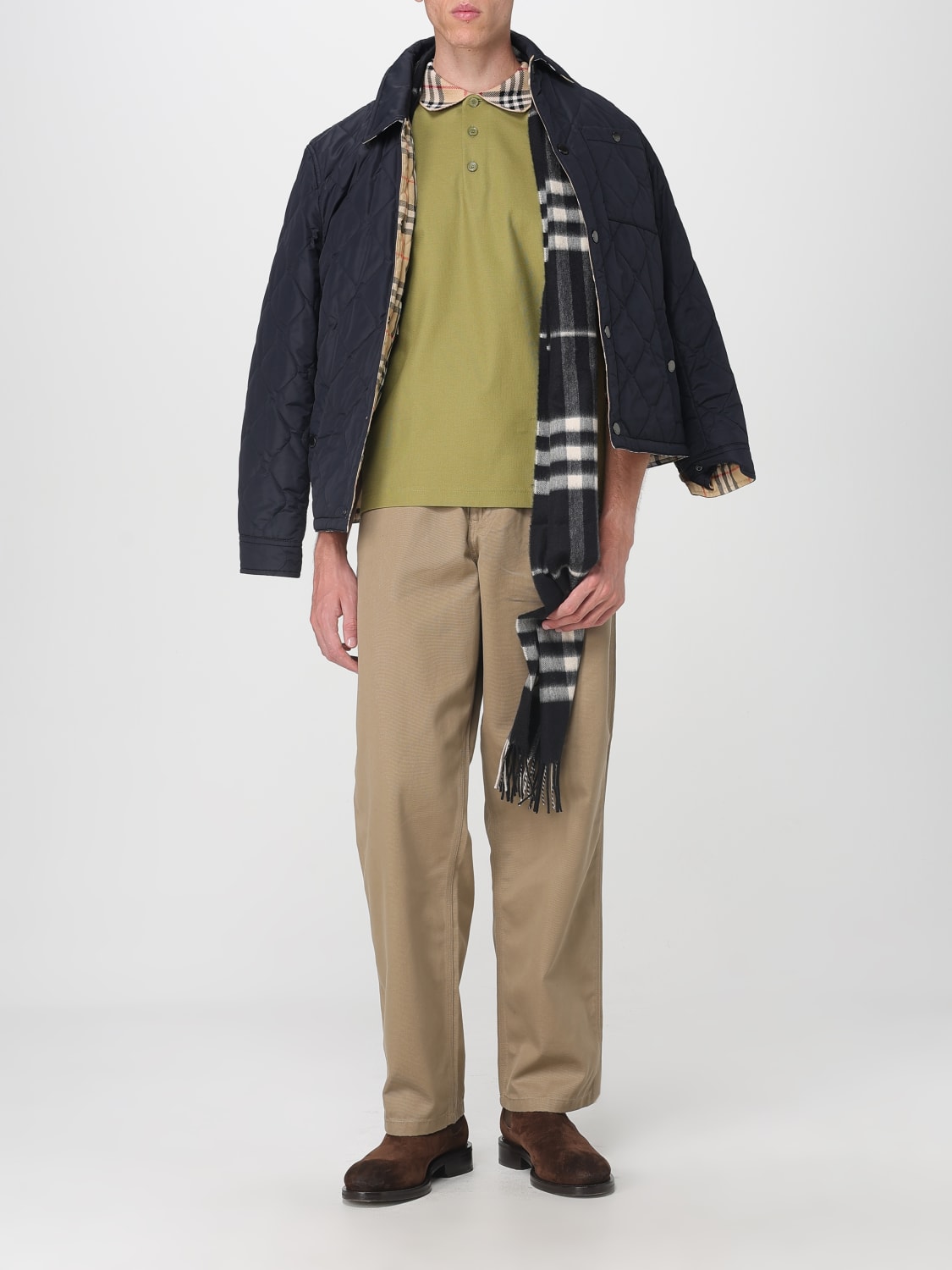 BURBERRY ÉCHARPE: écharpe homme Burberry, Noir - Img 4