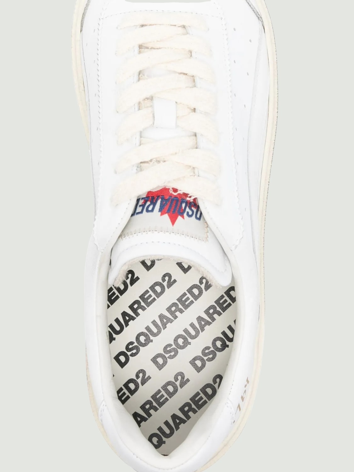 DSQUARED2 SNEAKERS: Sneakers men Dsquared2, White - Img 4
