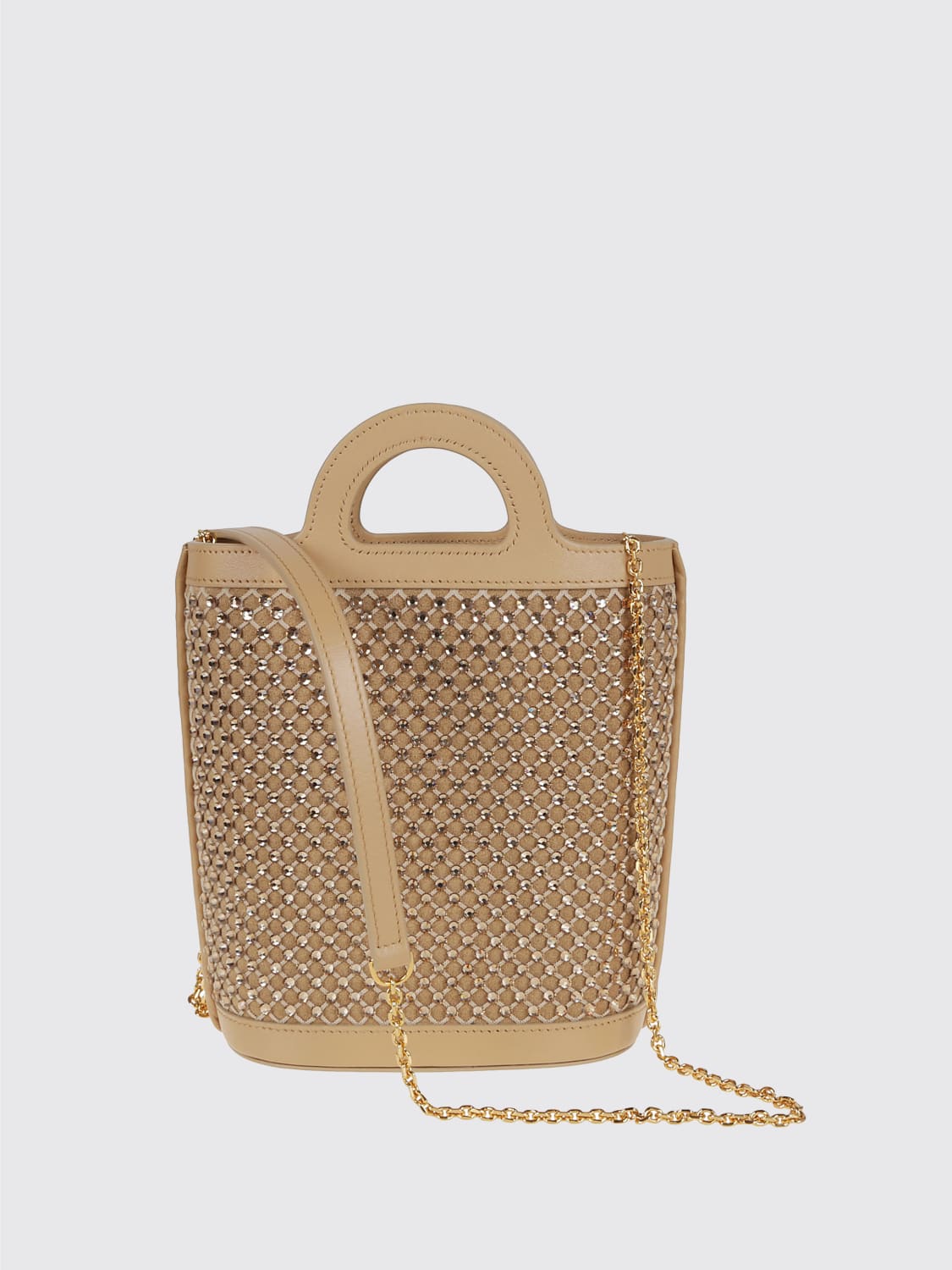 ショルダーバッグ・ポシェット MARNI PHMO0039Q2.P6450 Shoulder Bags MARNI: Shoulder bag woman - Beige | Marni mini bag