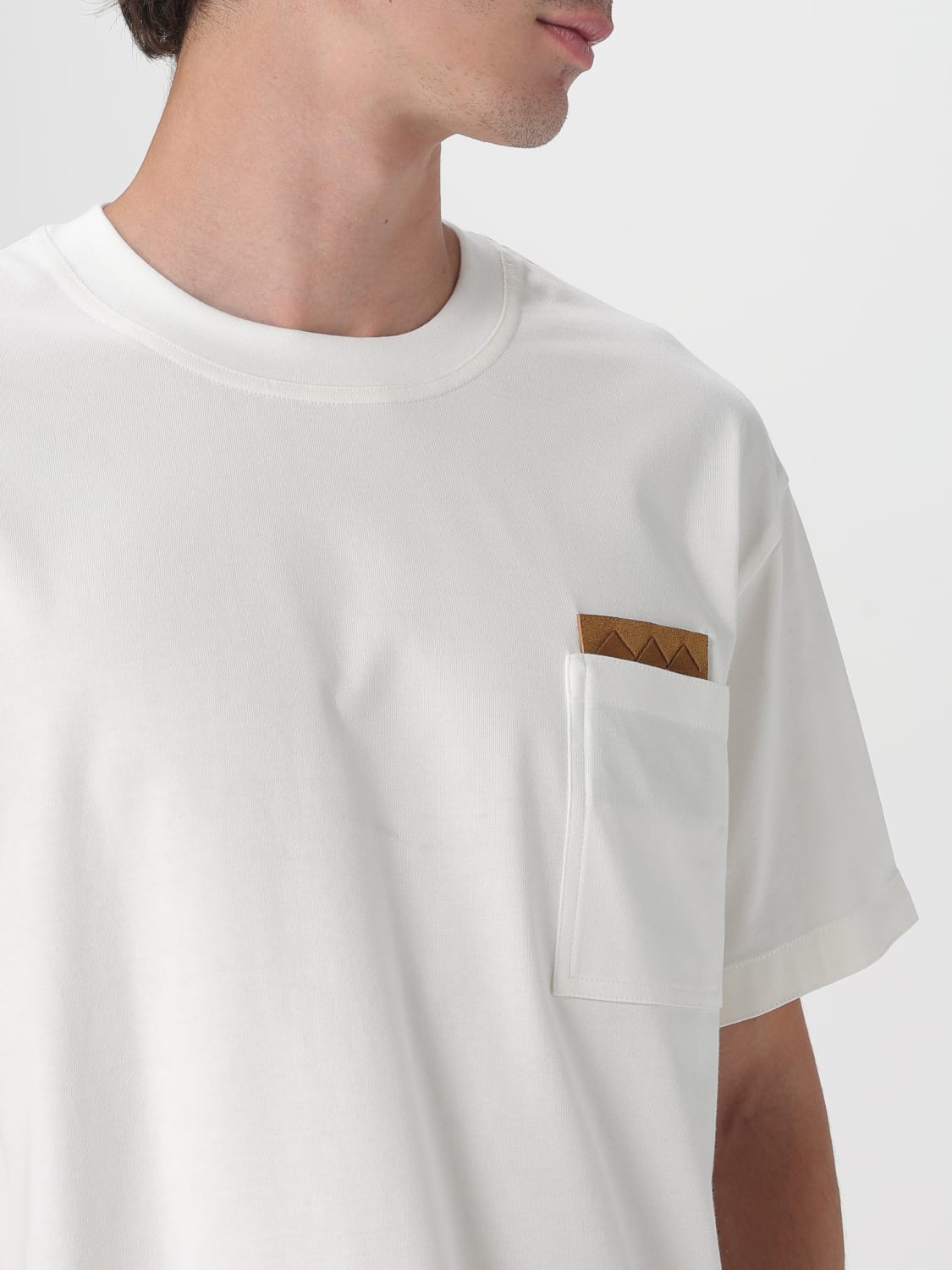 BOTTEGA VENETA T-SHIRT: T-shirt men Bottega Veneta, White - Img 5