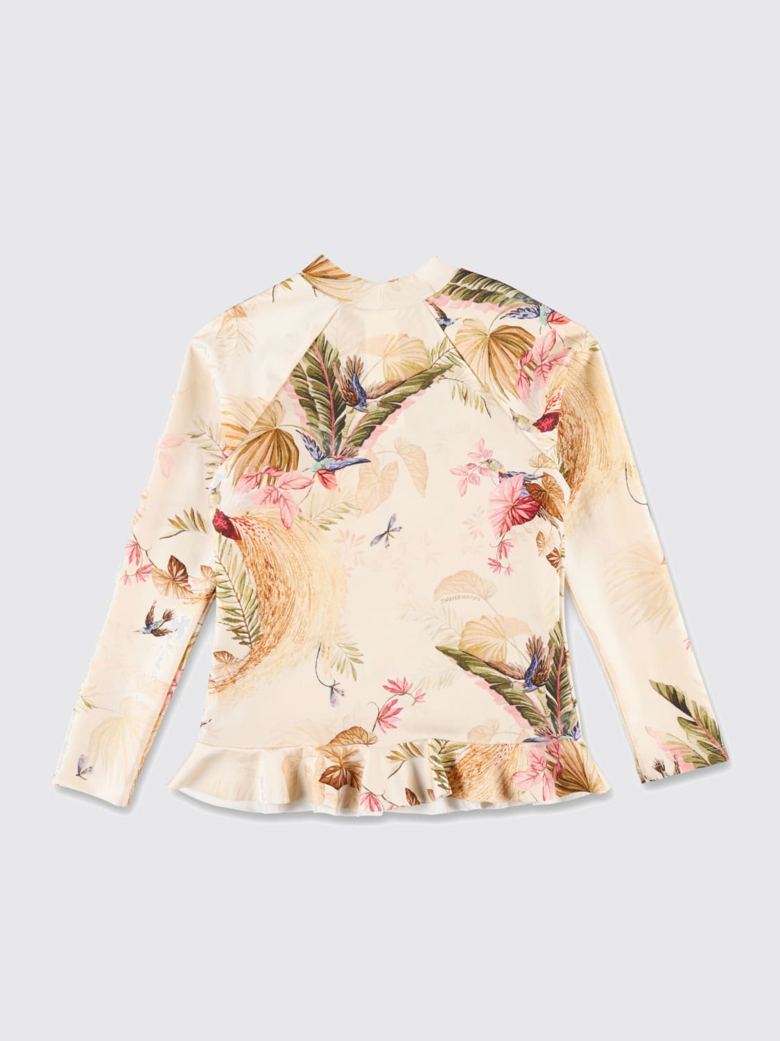 ZIMMERMANN TOP: Top con stampa tropicale Zimmermann, Crema - Img 2