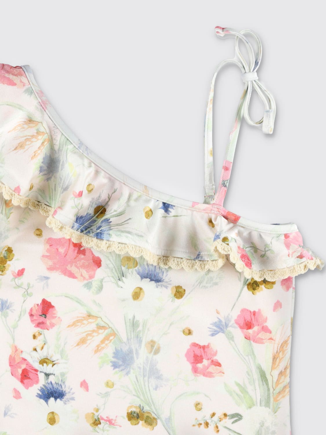 ZIMMERMANN MAILLOT DE BAIN: Maillot de bain enfant Zimmermann, Blanc - Img 3