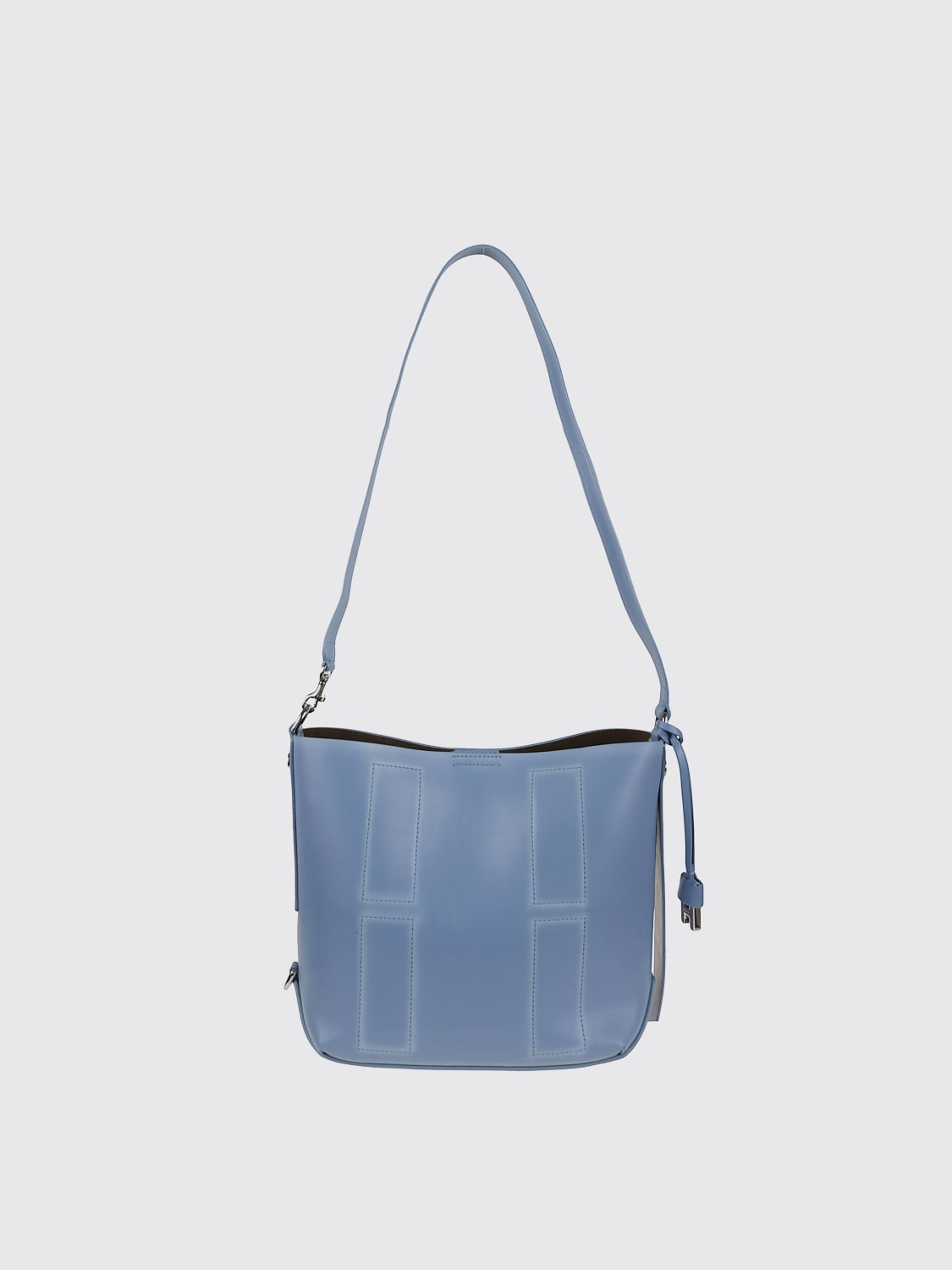 ショルダーバッグ・ポシェット HOGAN Woman Shoulder bag Gnawed Blue KBW01RS1200TZP U213 HOGAN: Shoulder bag woman - Gnawed Blue | Hogan shoulder bag