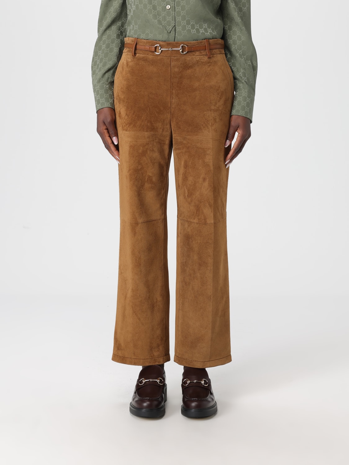 GUCCI HOSE: Hose damen Gucci, Braun - Img 1