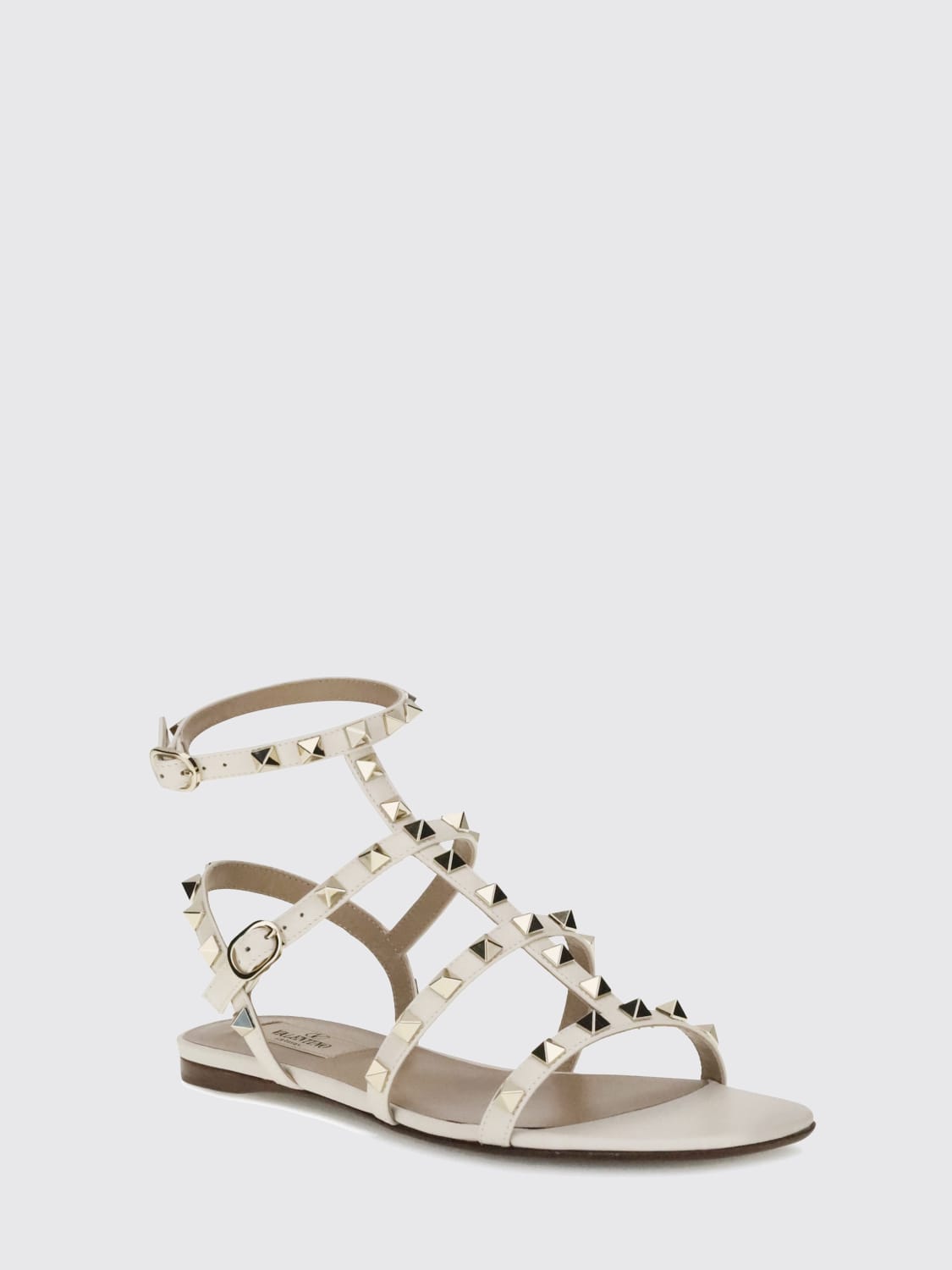 VALENTINO GARAVANI HEELED SANDAL: Shoes woman Valentino Garavani, Ivory - Img 2