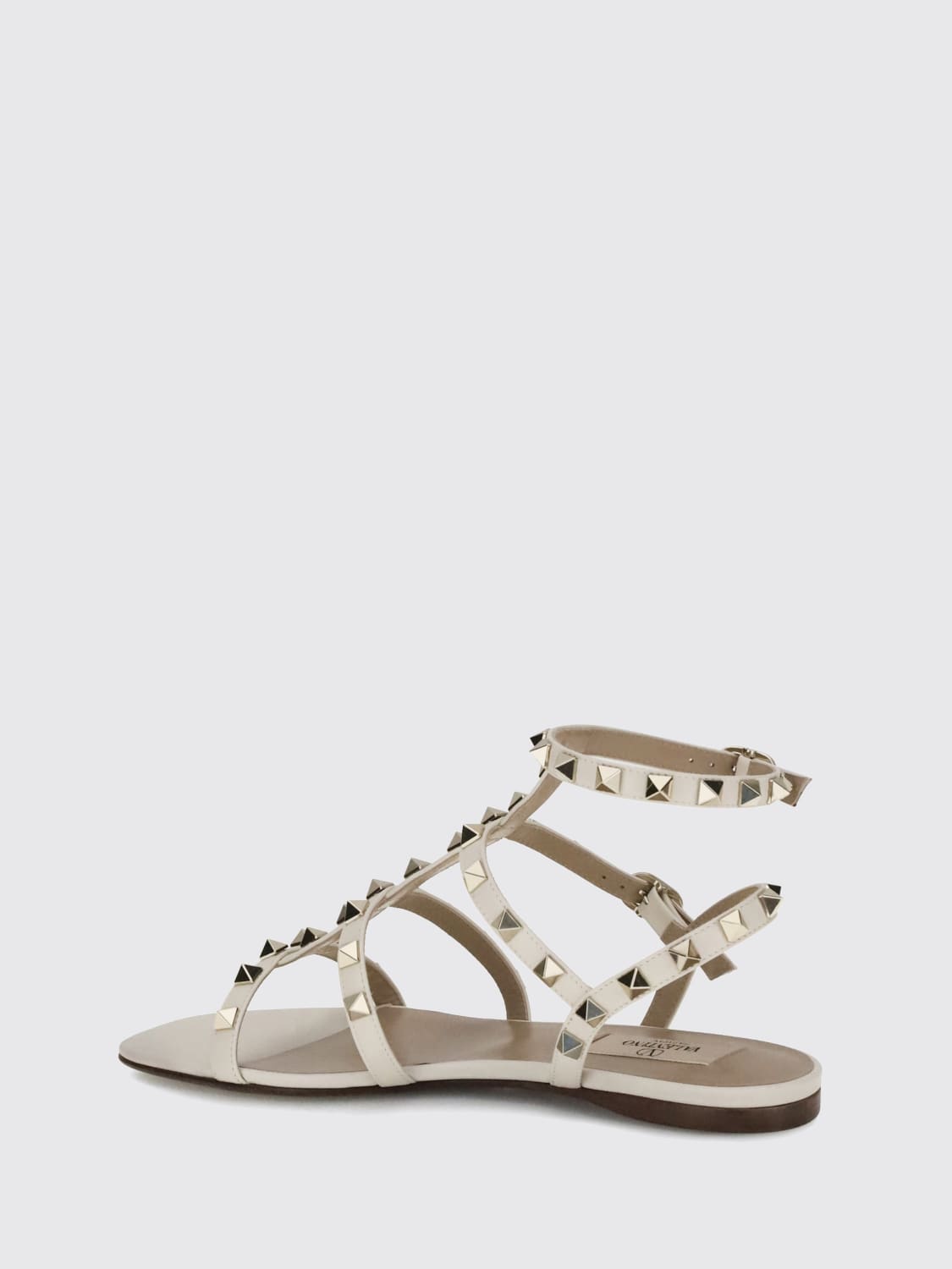 VALENTINO GARAVANI HEELED SANDAL: Shoes woman Valentino Garavani, Ivory - Img 3