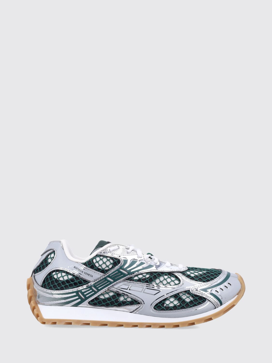 BOTTEGA VENETA SNEAKERS: Sneakers men Bottega Veneta, Silver - Img 1