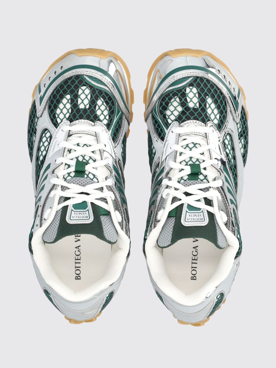 BOTTEGA VENETA SNEAKERS: Sneakers men Bottega Veneta, Silver - Img 2