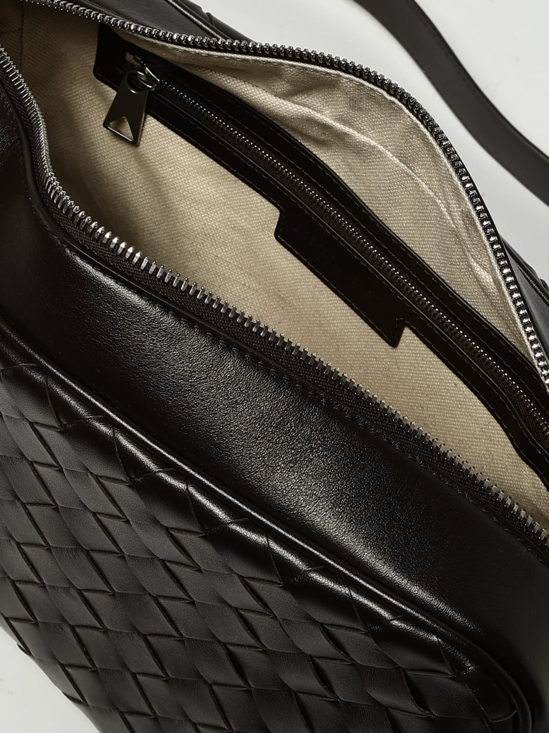 BOTTEGA VENETA SHOULDER BAG: Bags men Bottega Veneta, Brown - Img 5