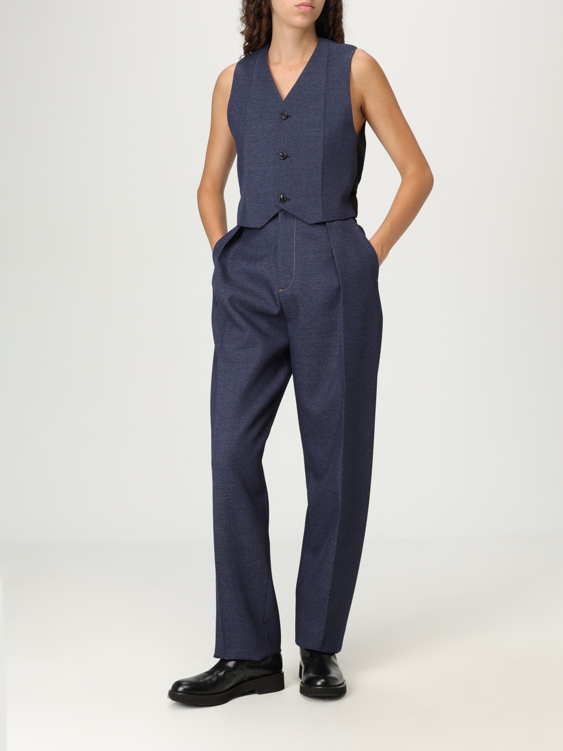 ジャケット BOTTEGA VENETA Woman Jacket Indigo 834988V5VQ0 4023 BOTTEGA VENETA: Jacket woman - Indigo | Bottega Veneta