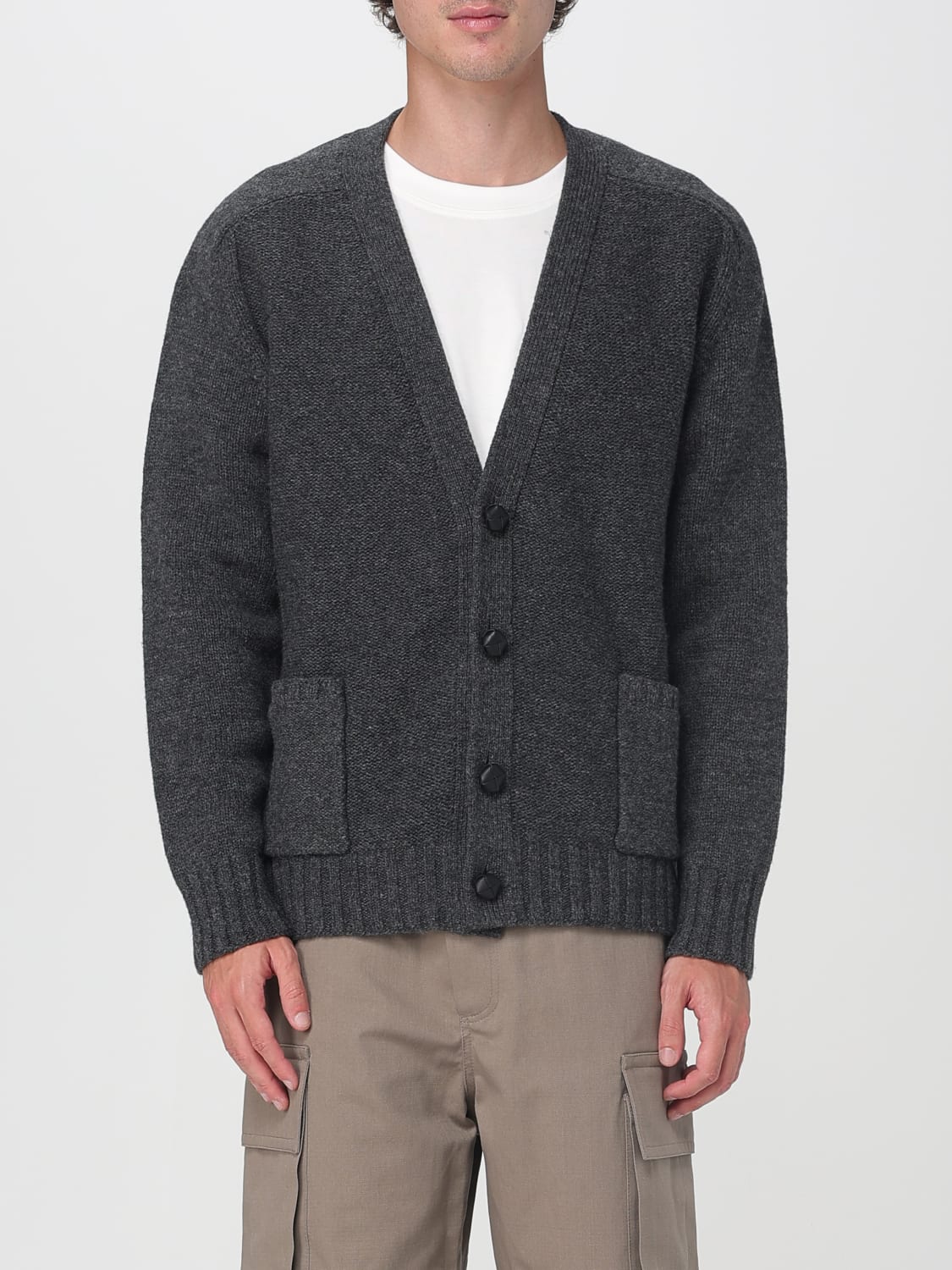 BOTTEGA VENETA SWEATER: Sweater men Bottega Veneta, Grey - Img 1