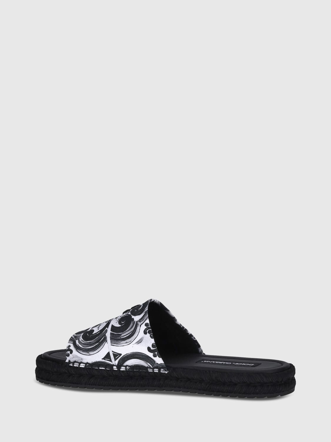 DOLCE & GABBANA 凉鞋: 鞋 男士 Dolce & Gabbana, 黑色 - Img 3