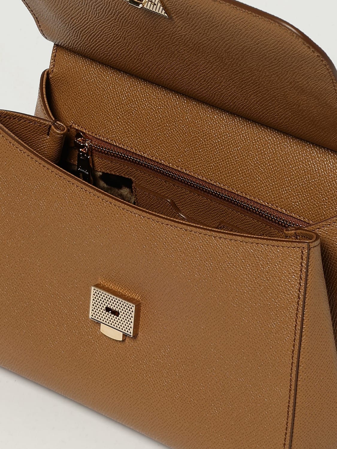 DOLCE & GABBANA SAC À MAIN: Sac porté épaule femme Dolce & Gabbana, Beige - Img 5