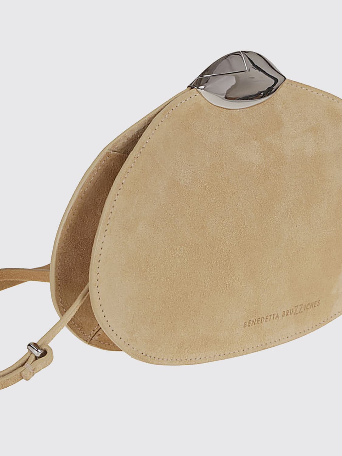 クラッチバッグ BENEDETTA BRUZZICHES Woman Clutch Beige SS25089 106 BENEDETTA BRUZZICHES: Shoulder bag woman - Beige | Benedetta