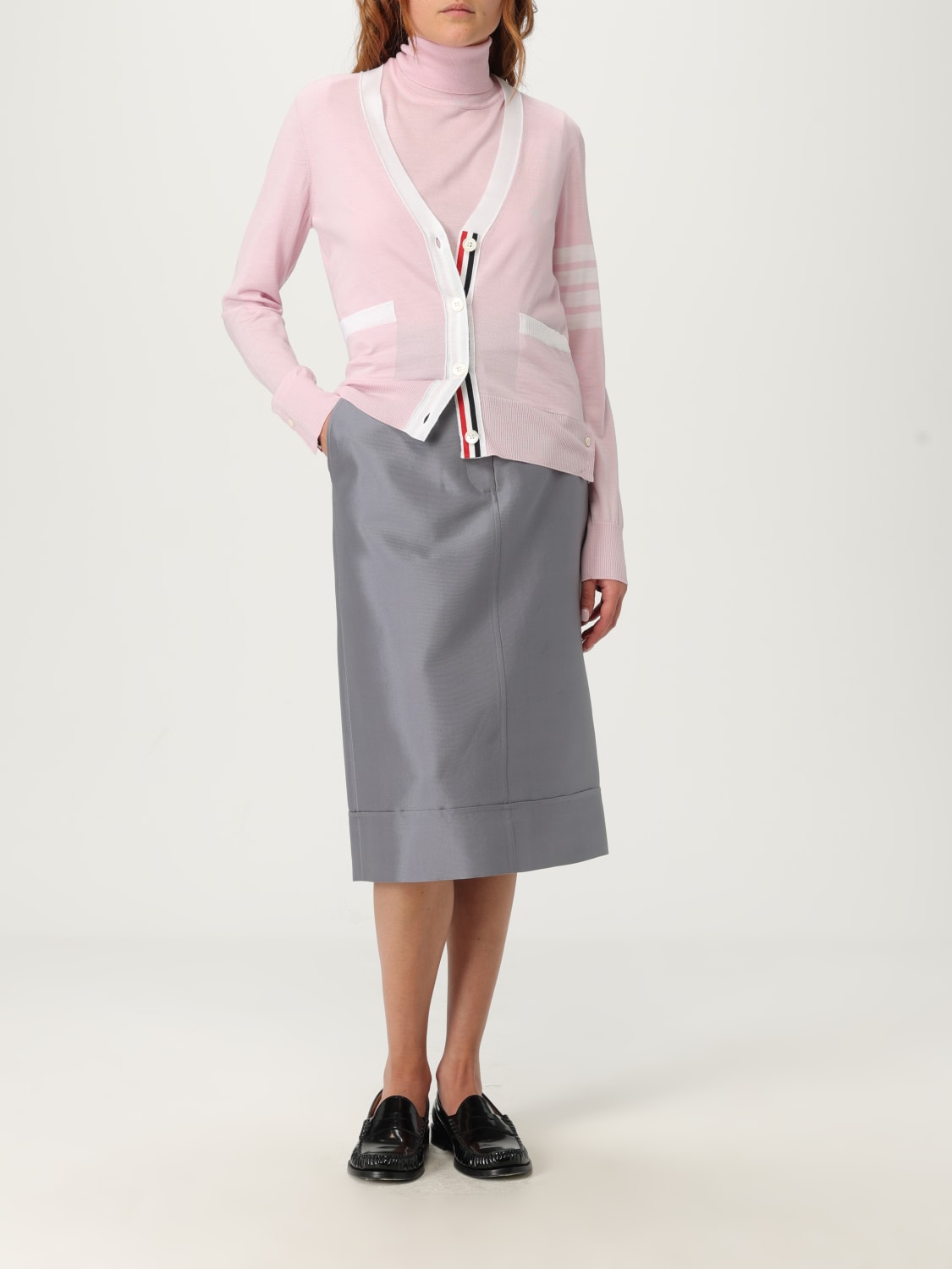 THOM BROWNE SWEATER: Sweater woman Thom Browne, Pink - Img 2