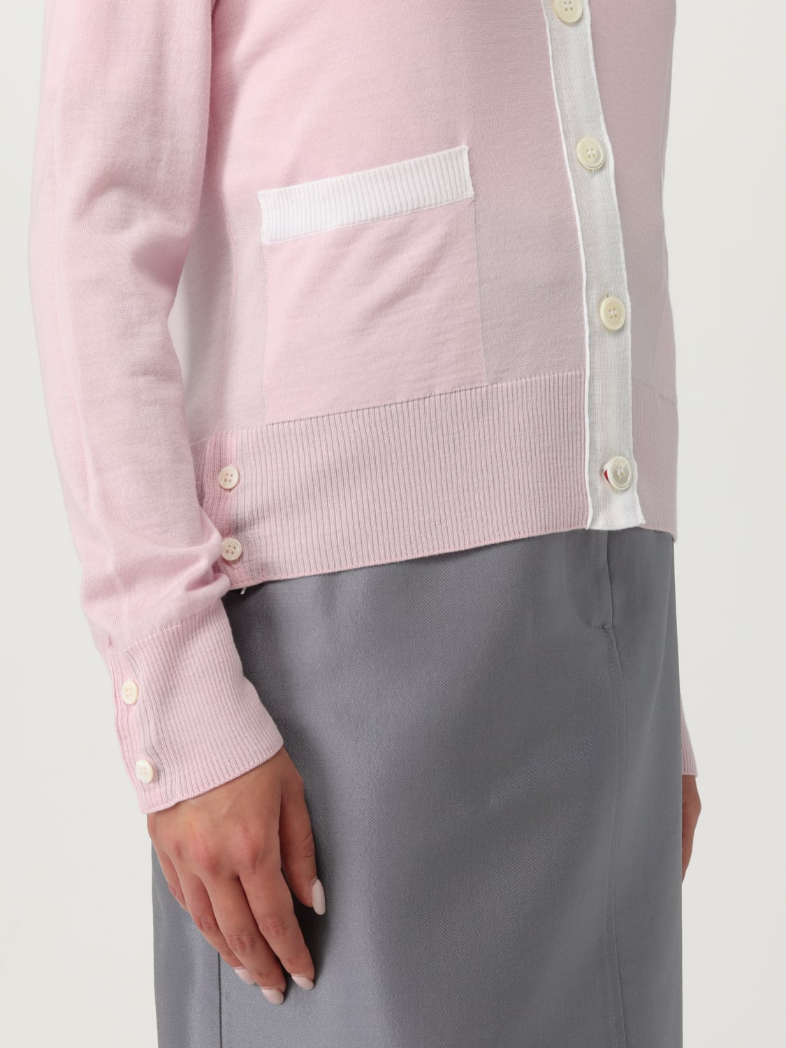 THOM BROWNE SWEATER: Sweater woman Thom Browne, Pink - Img 5
