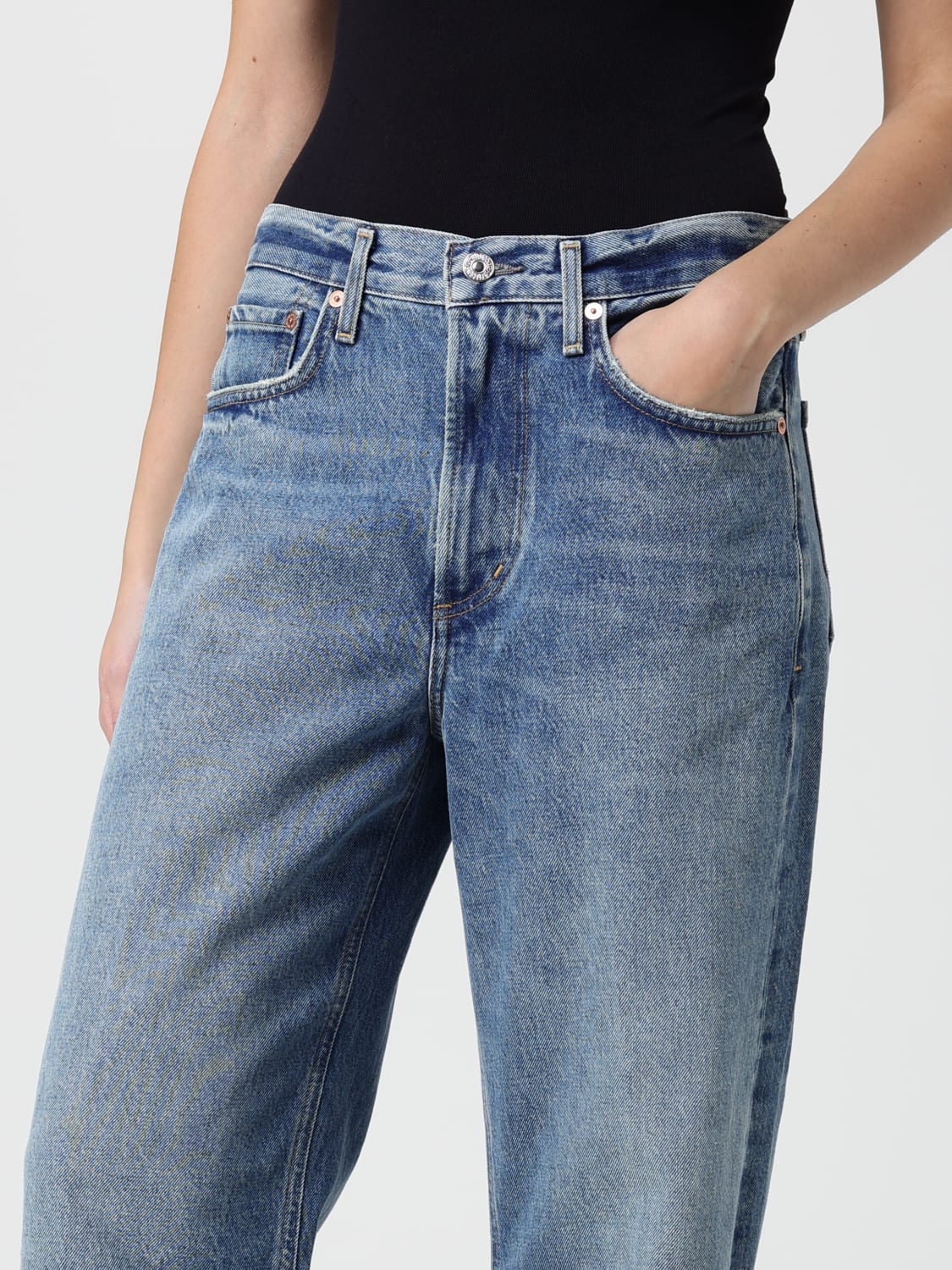 AGOLDE JEANS: Jeans woman Agolde, Denim - Img 3