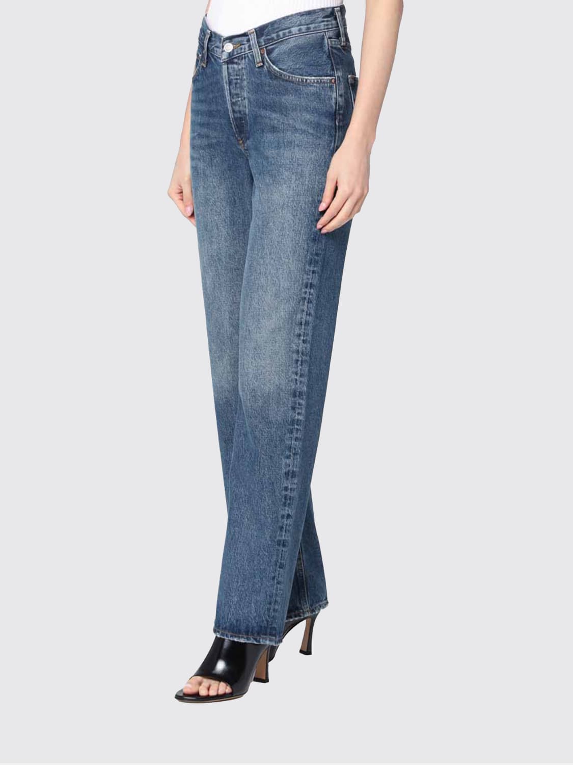 AGOLDE JEANS: Jeans damen Agolde, Indigo - Img 4