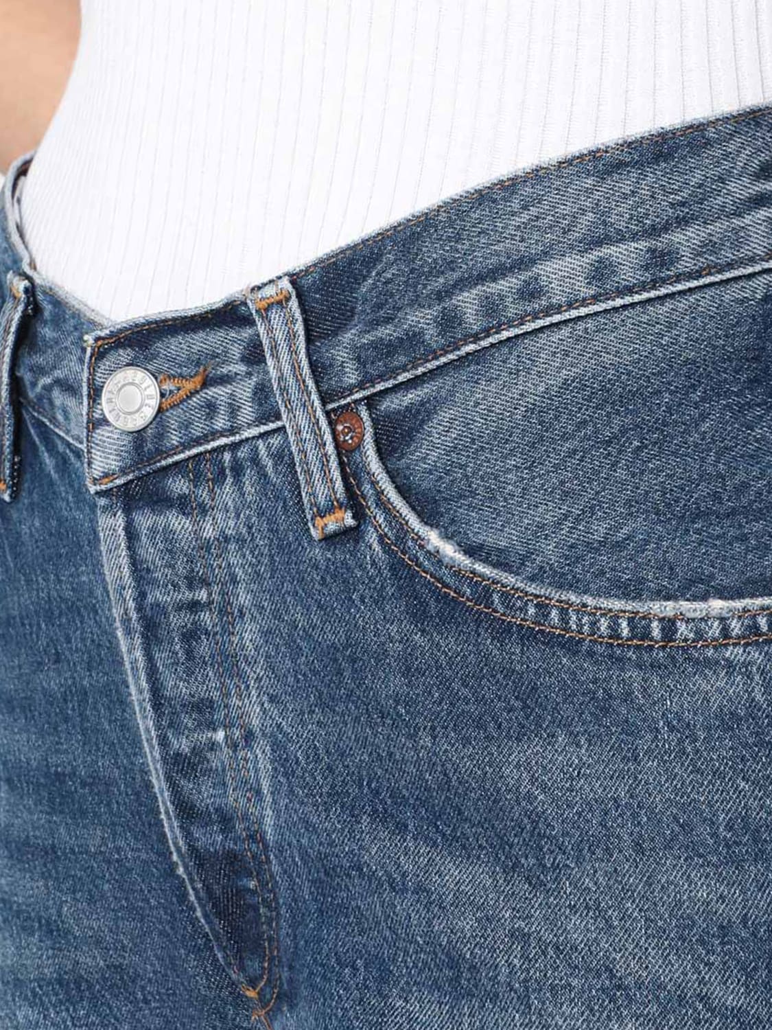 AGOLDE JEANS: Jeans damen Agolde, Indigo - Img 5