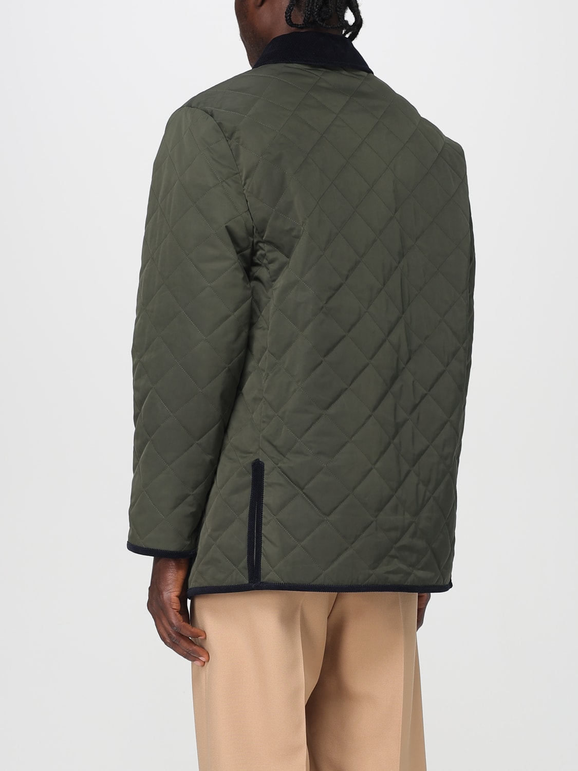 VALENTINO JACKET: Coat men Valentino, Olive - Img 3