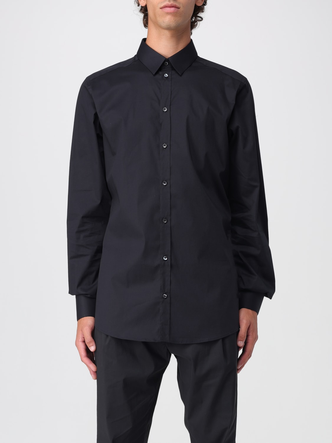 DOLCE & GABBANA SHIRT: Shirt men Dolce & Gabbana, Black - Img 1