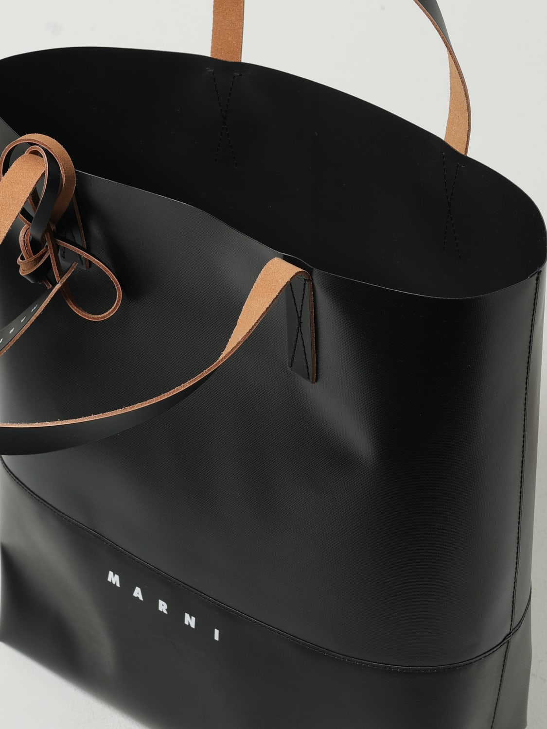 MARNI UMHÄNGETASCHE: Tasche herren Marni, Schwarz - Img 5