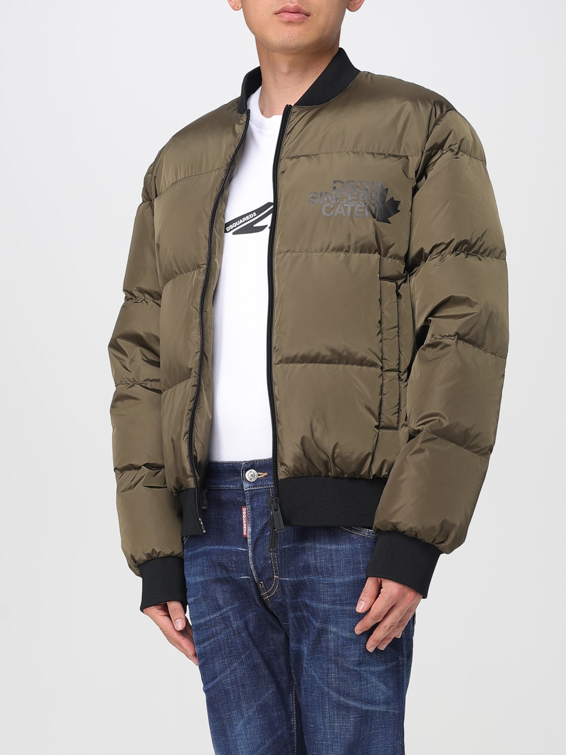 DSQUARED2 VESTE: Veste homme Dsquared2, Vert - Img 4