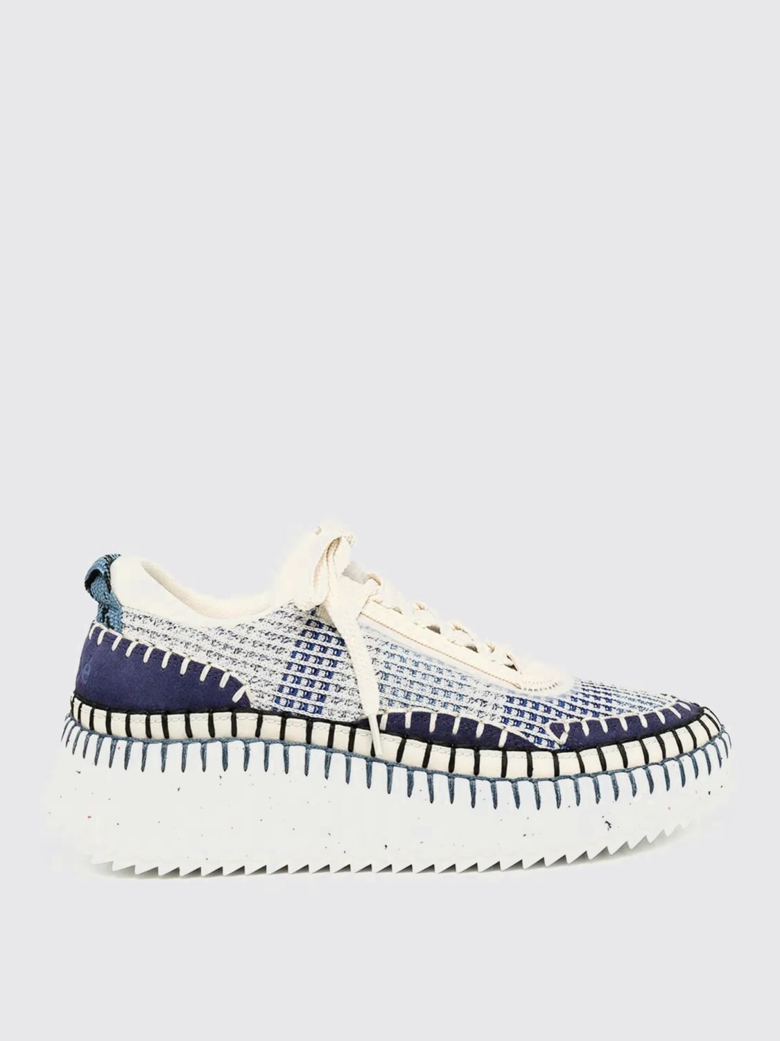 CHLOÉ SNEAKERS: Sneakers woman ChloÉ, Blue - Img 1
