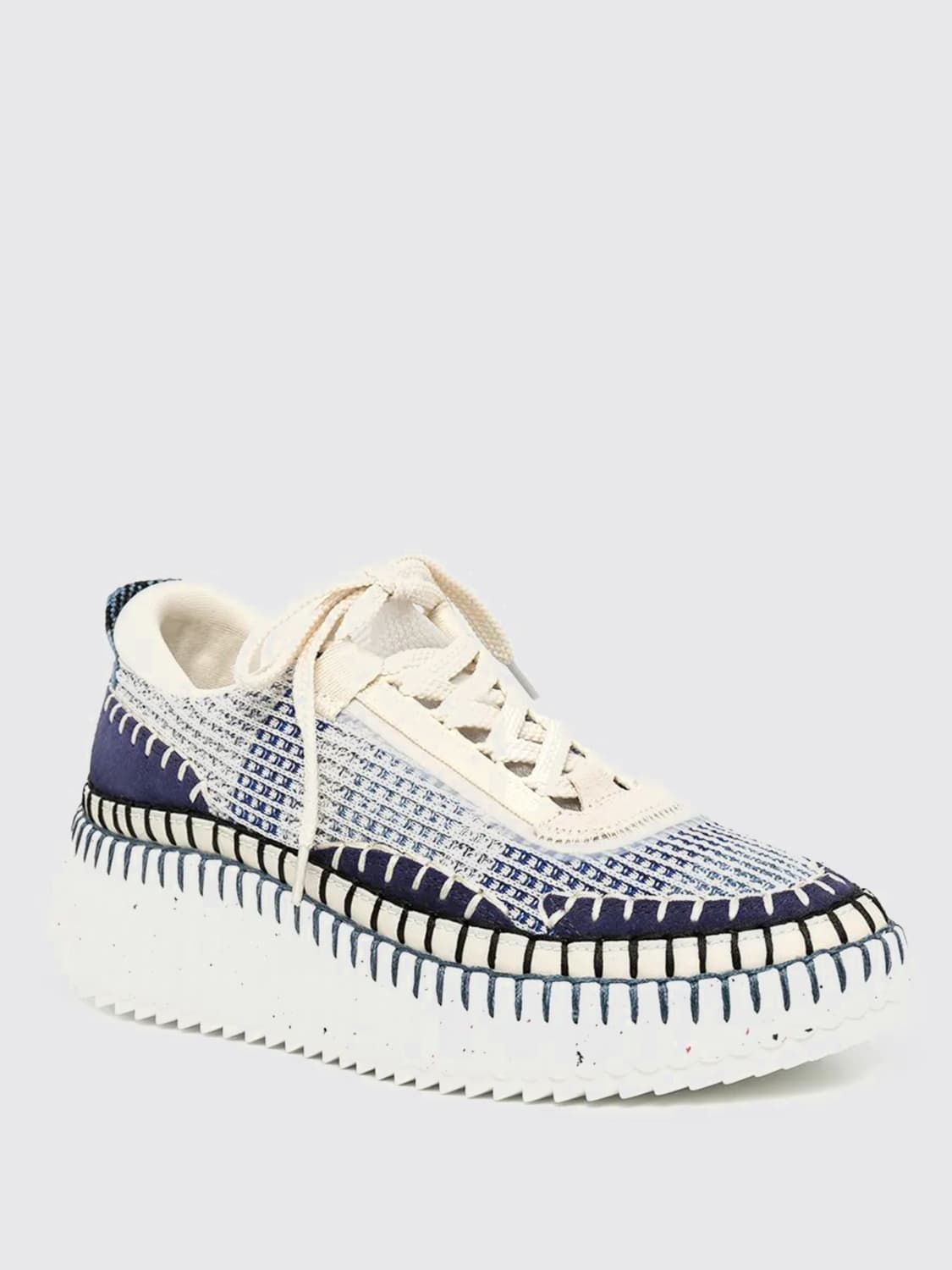 CHLOÉ SNEAKERS: Sneakers woman ChloÉ, Blue - Img 2