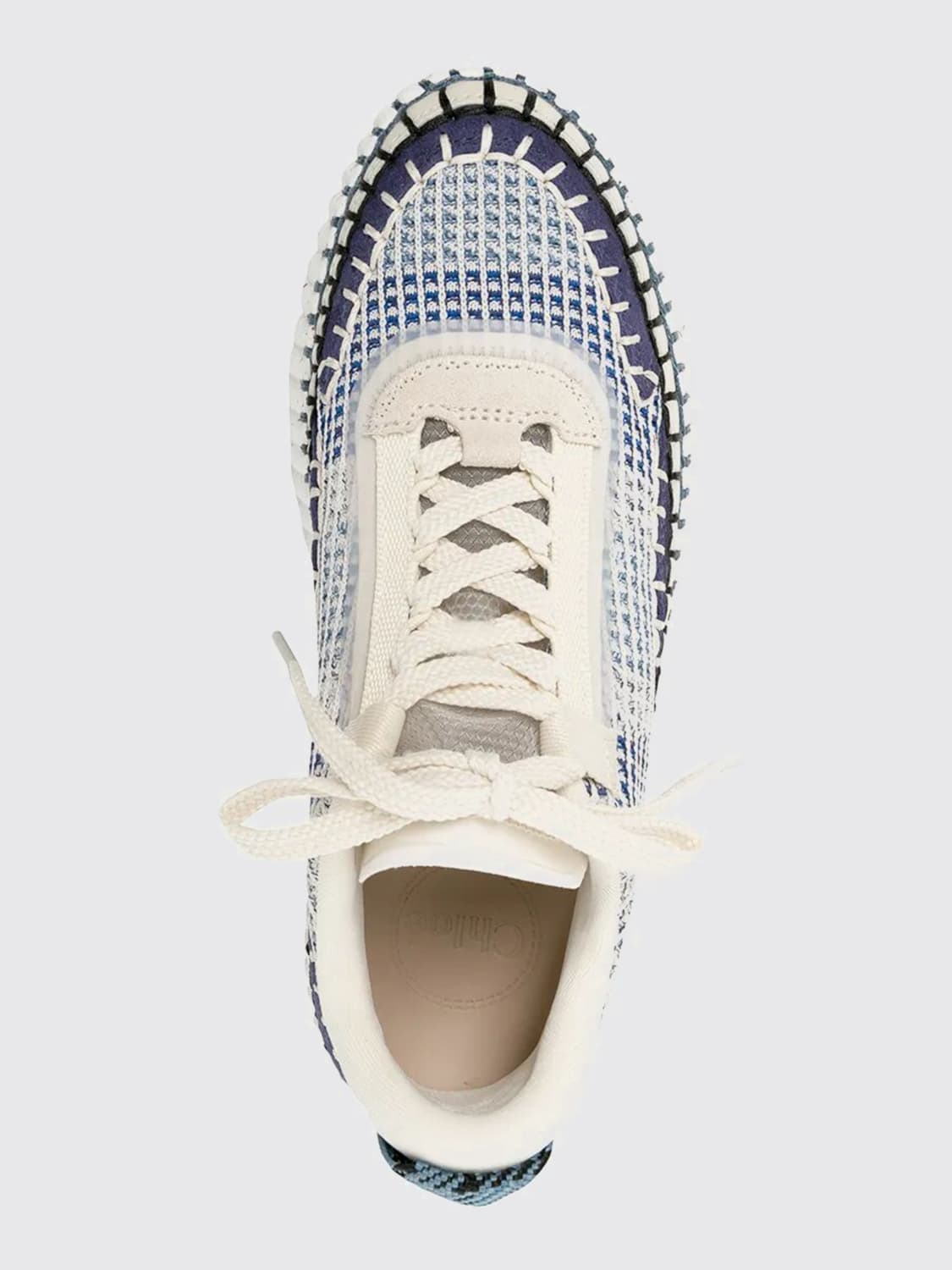 CHLOÉ SNEAKERS: Sneakers woman ChloÉ, Blue - Img 4