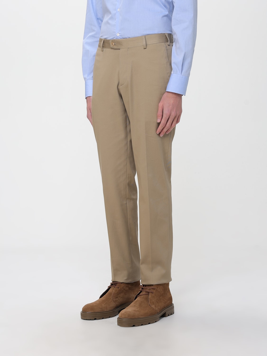 BRIONI PANTS: Pants men Brioni, Kaki - Img 4