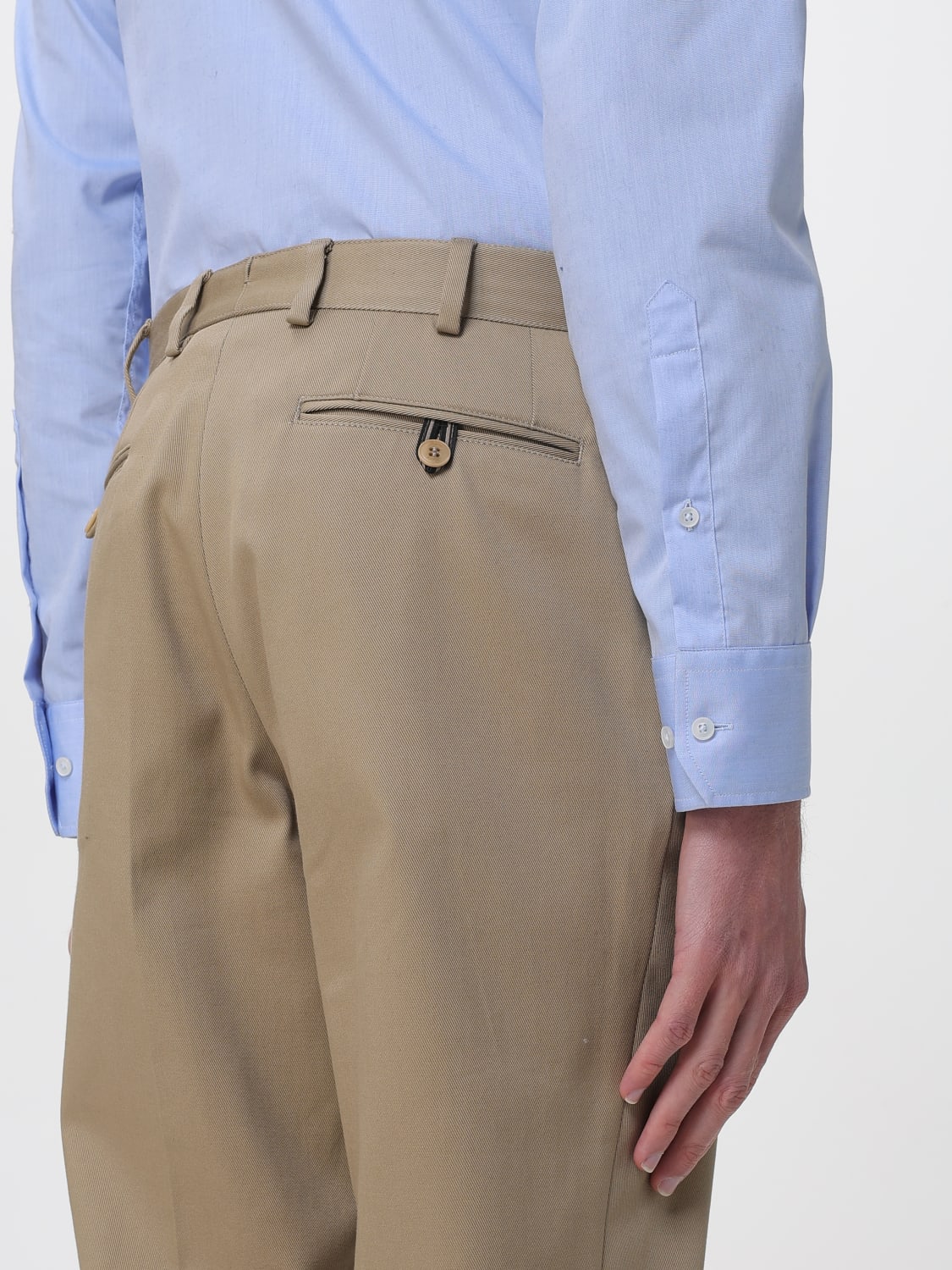 BRIONI PANTS: Pants men Brioni, Kaki - Img 5