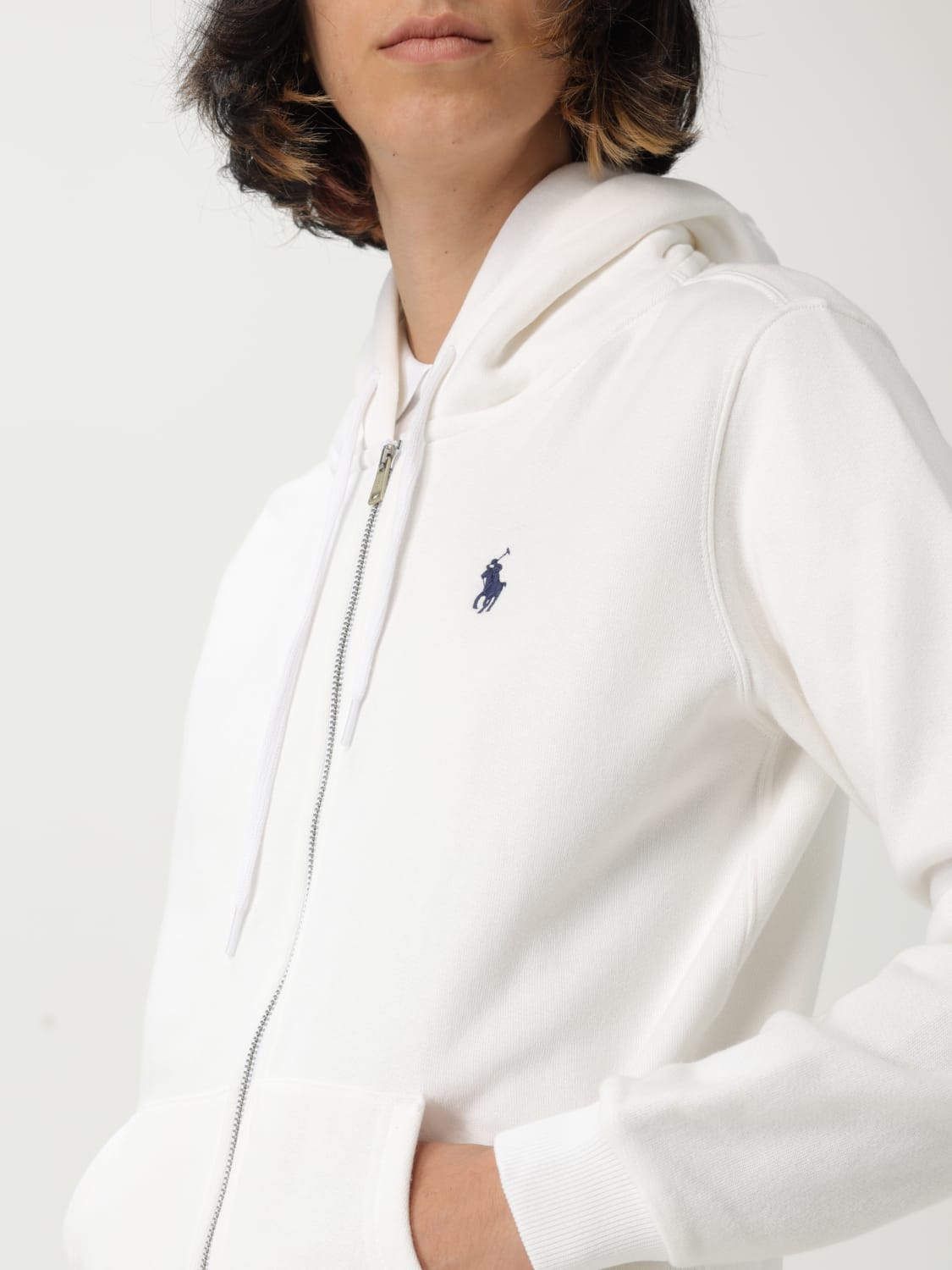 POLO RALPH LAUREN SUDADERA: Sudadera mujer Polo Ralph Lauren, Blanco - Img 5