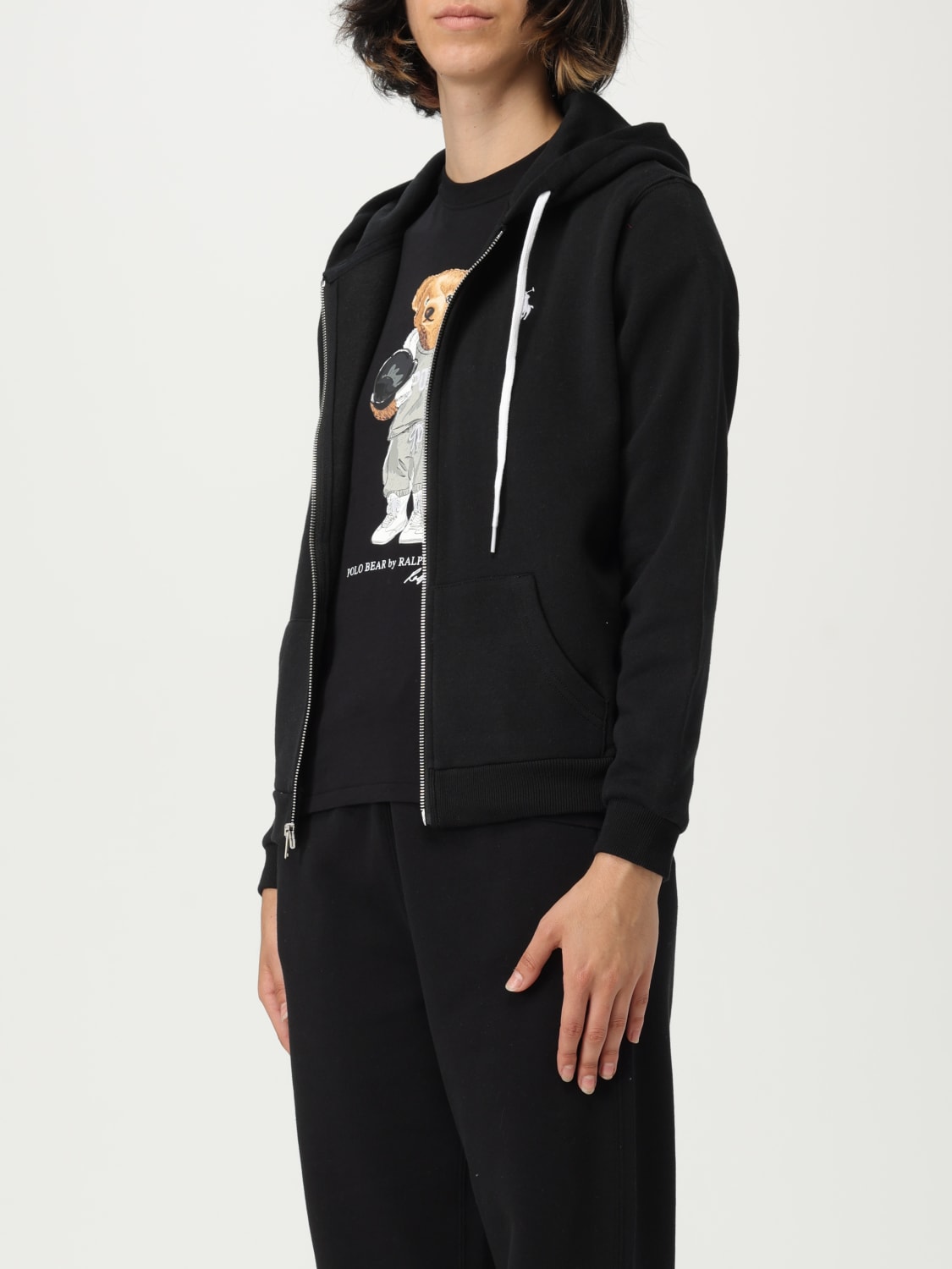 POLO RALPH LAUREN SUDADERA: Sudadera mujer Polo Ralph Lauren, Negro - Img 4