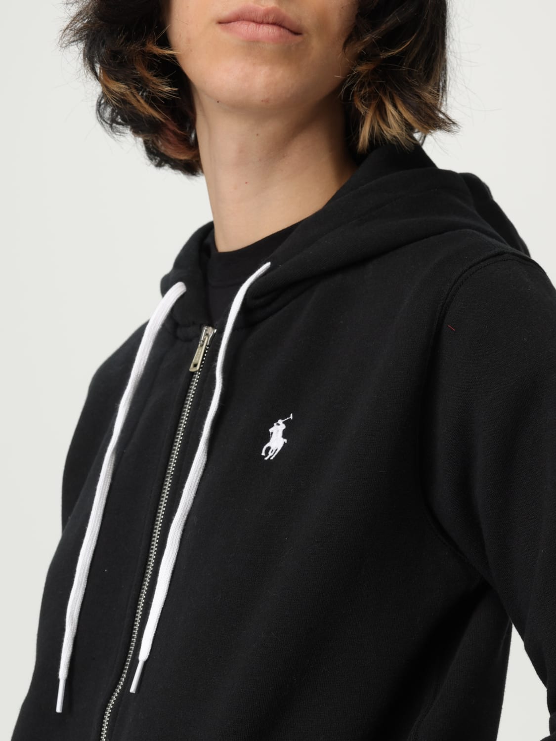 POLO RALPH LAUREN SUDADERA: Sudadera mujer Polo Ralph Lauren, Negro - Img 5