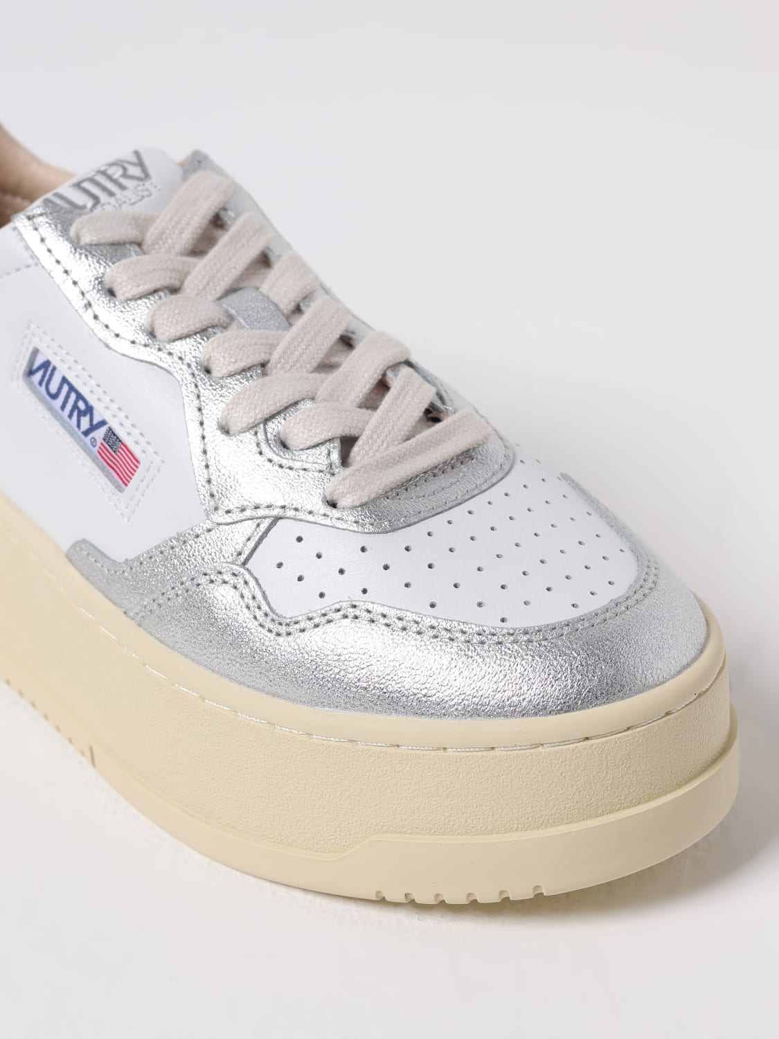 AUTRY ZAPATILLAS: Zapatillas mujer Autry, Plata - Img 4