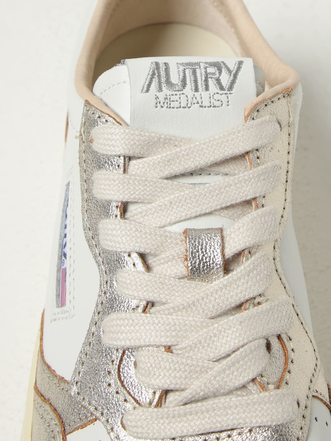 AUTRY ZAPATILLAS: Zapatillas mujer Autry, Oro - Img 4