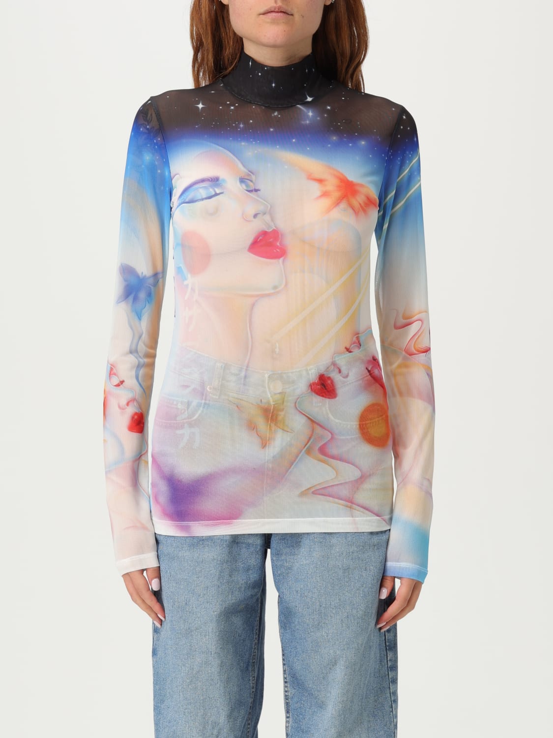 CASABLANCA TOP: Top mujer Casablanca, Rojo - Img 1