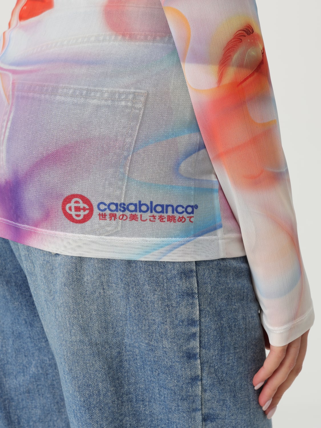 CASABLANCA TOP: Top mujer Casablanca, Rojo - Img 4