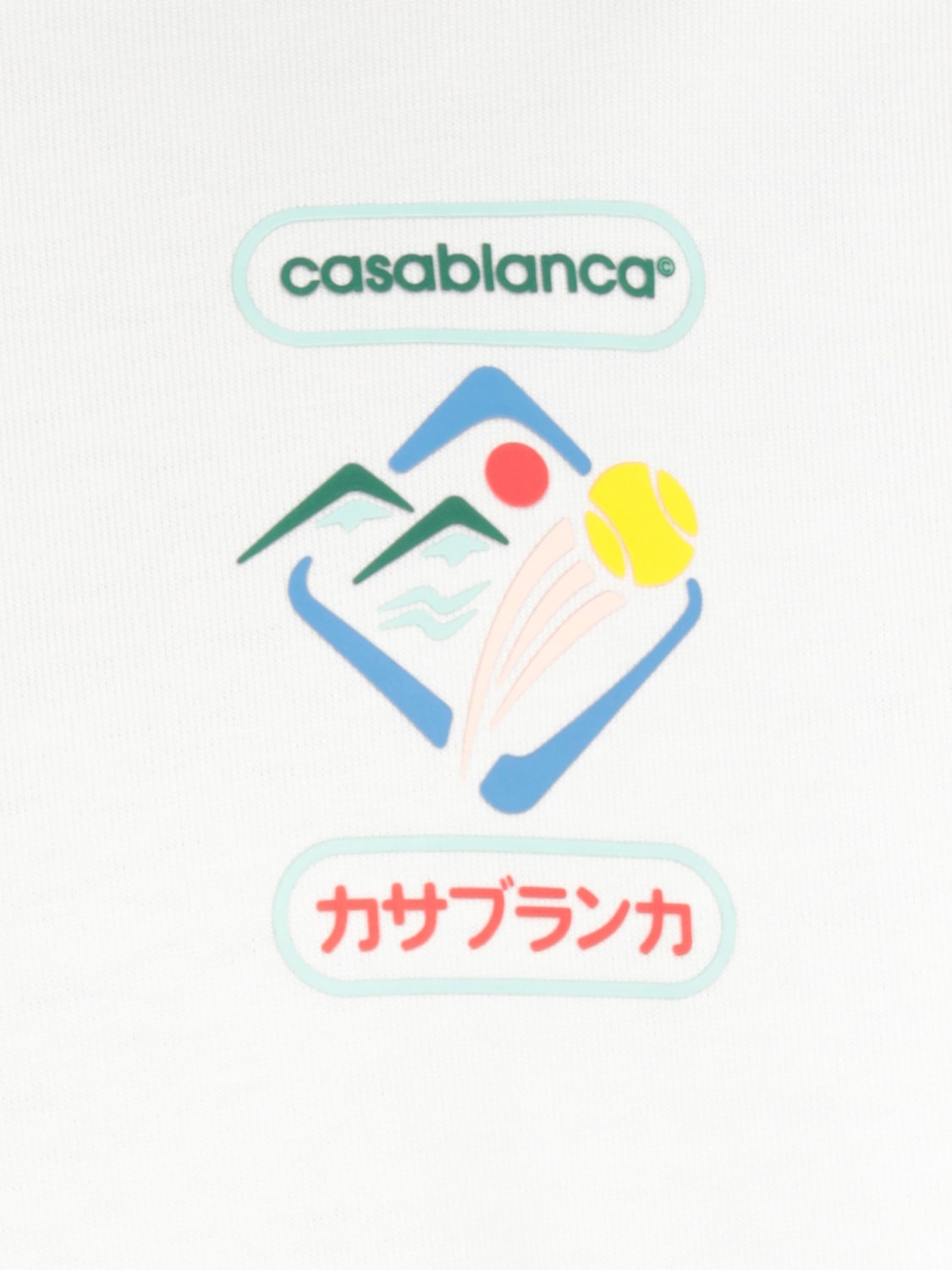 CASABLANCA T-SHIRT: T-shirt men Casablanca, White - Img 3