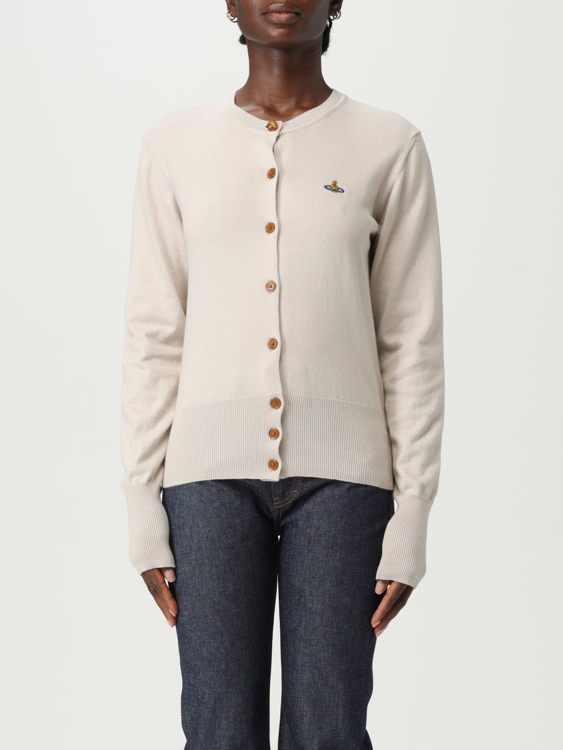 VIVIENNE WESTWOOD: Sweater woman - White | Vivienne Westwood