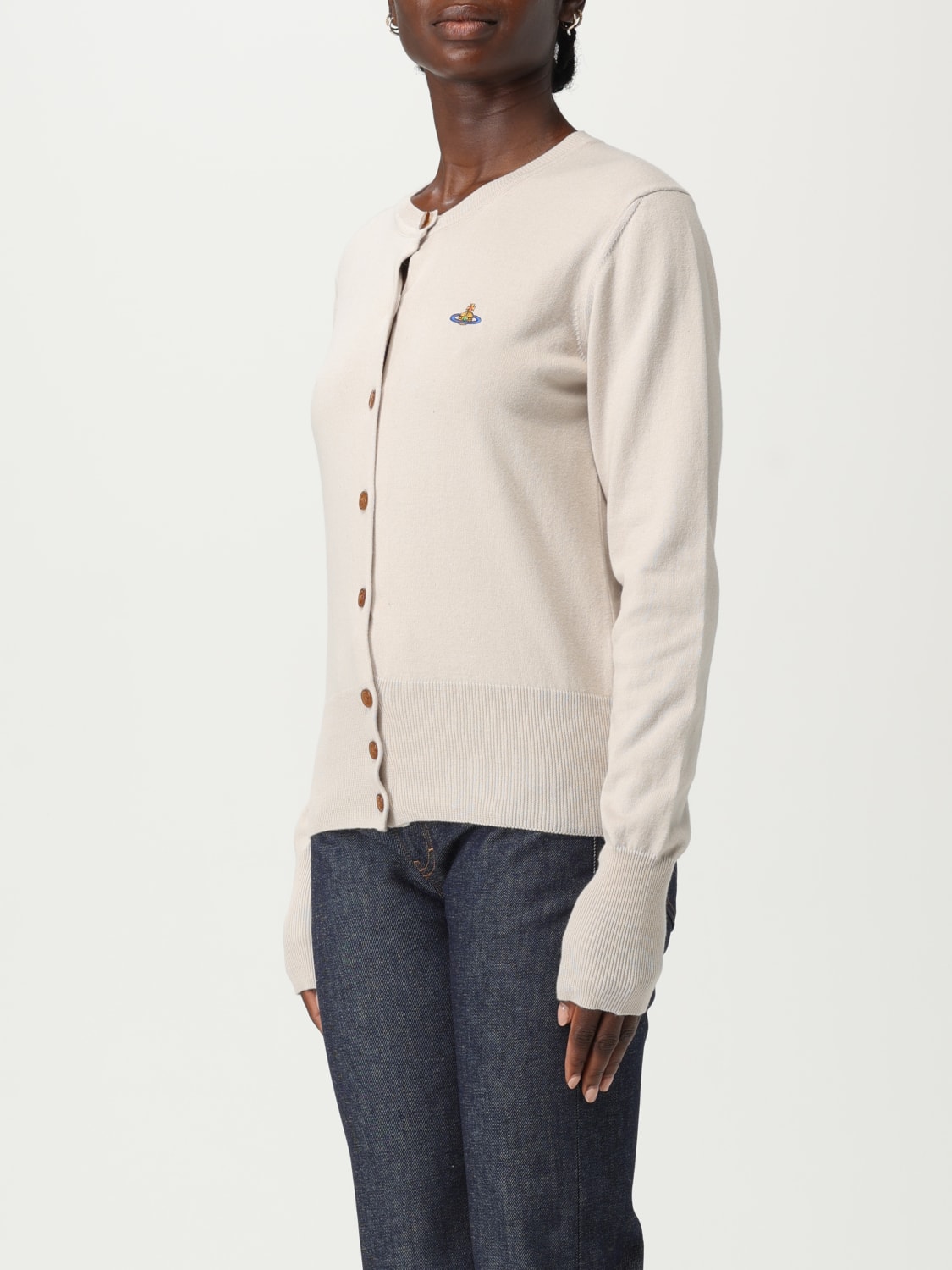 VIVIENNE WESTWOOD: Sweater woman - White | Vivienne Westwood